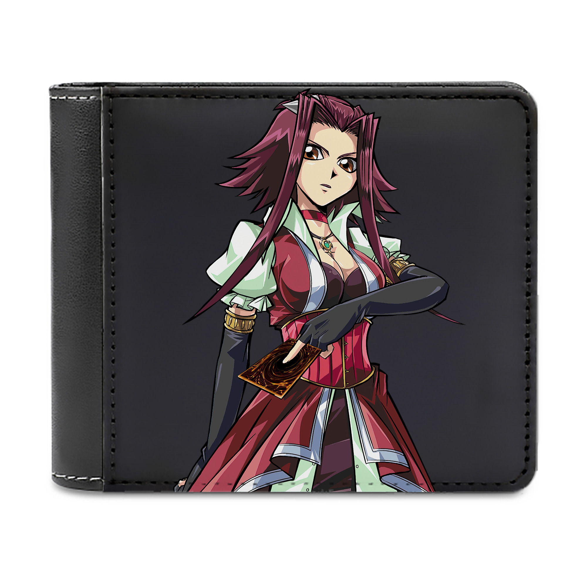 （画像用） 遊☆戯☆王 Yu-Gi-Oh! 二つ折り革財布