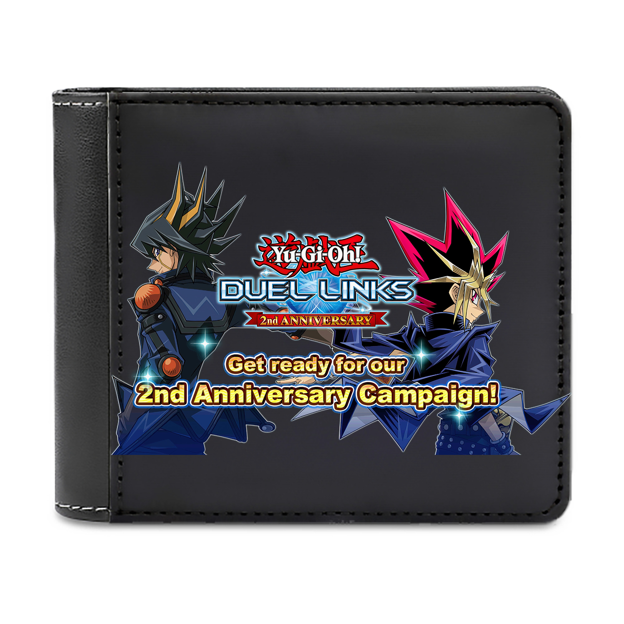 （画像用） 遊☆戯☆王 Yu-Gi-Oh! 二つ折り革財布