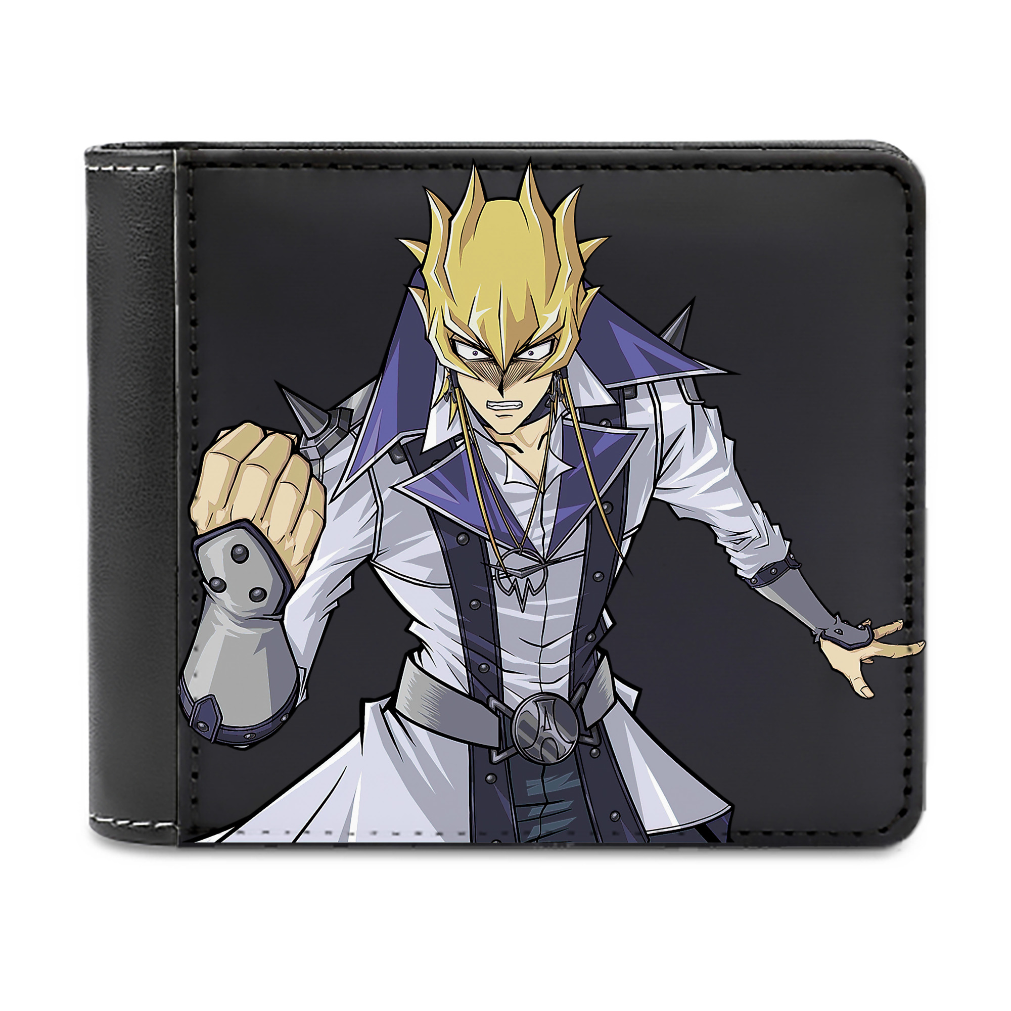 （画像用） 遊☆戯☆王 Yu-Gi-Oh! 二つ折り革財布