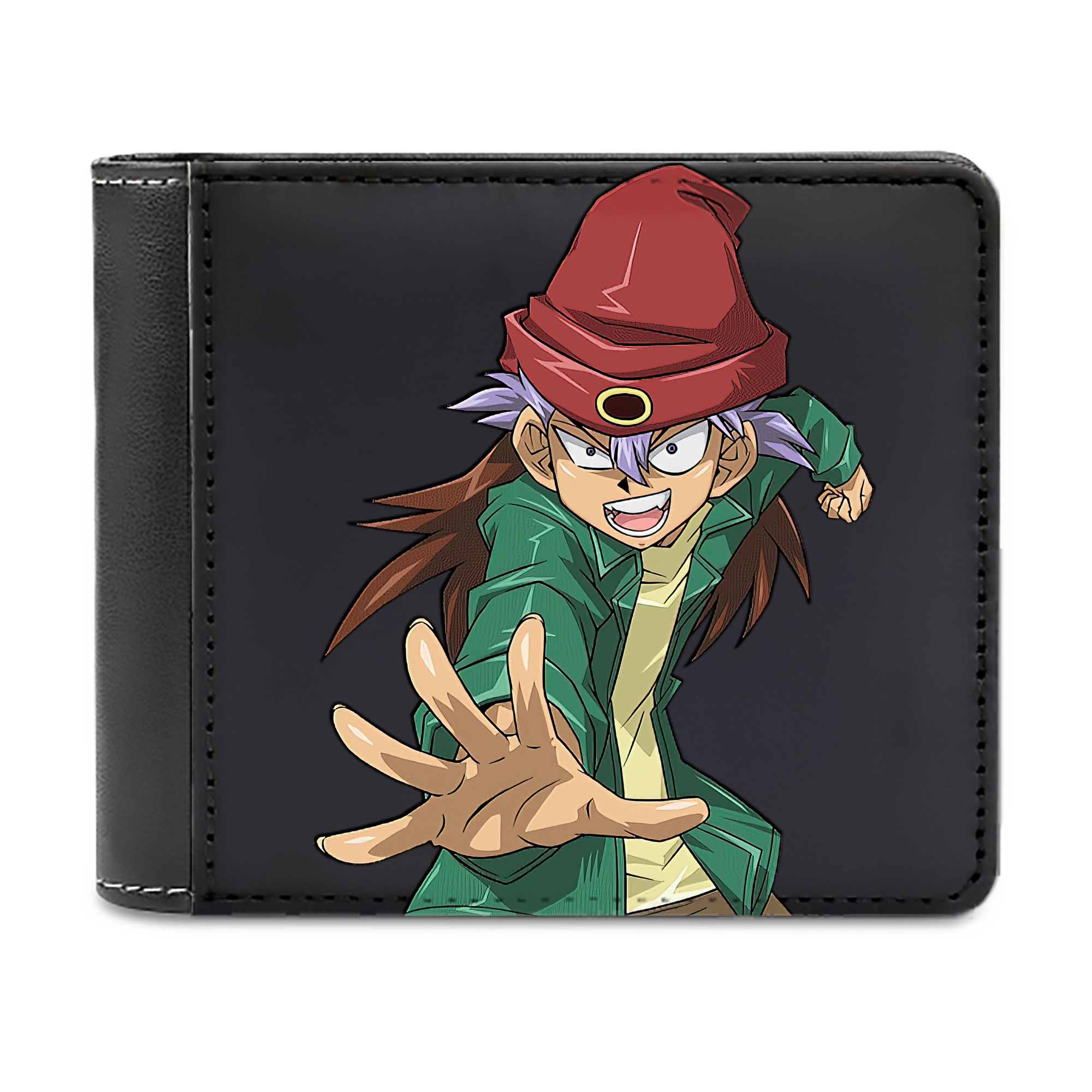 （画像用） 遊☆戯☆王 Yu-Gi-Oh! 二つ折り革財布