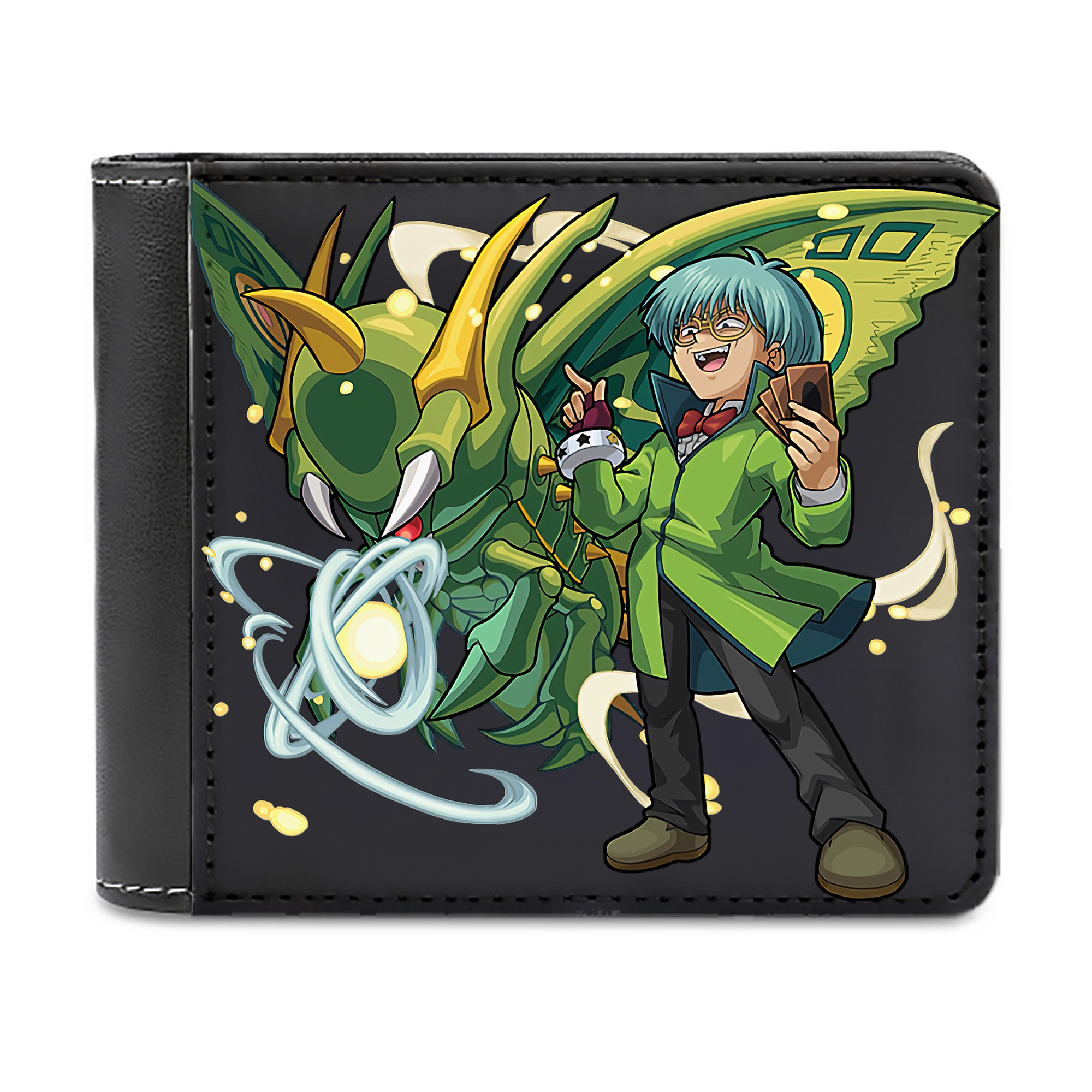 （画像用） 遊☆戯☆王 Yu-Gi-Oh! 二つ折り革財布