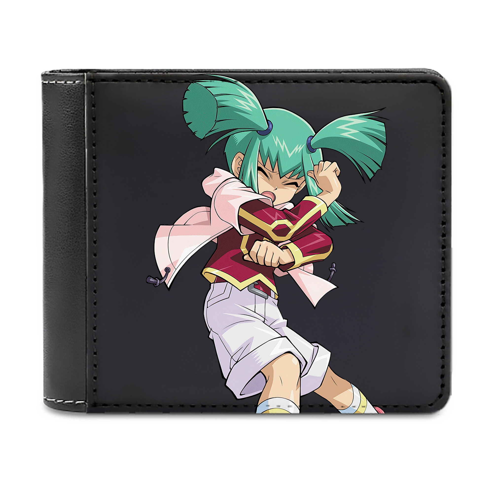 （画像用） 遊☆戯☆王 Yu-Gi-Oh! 二つ折り革財布