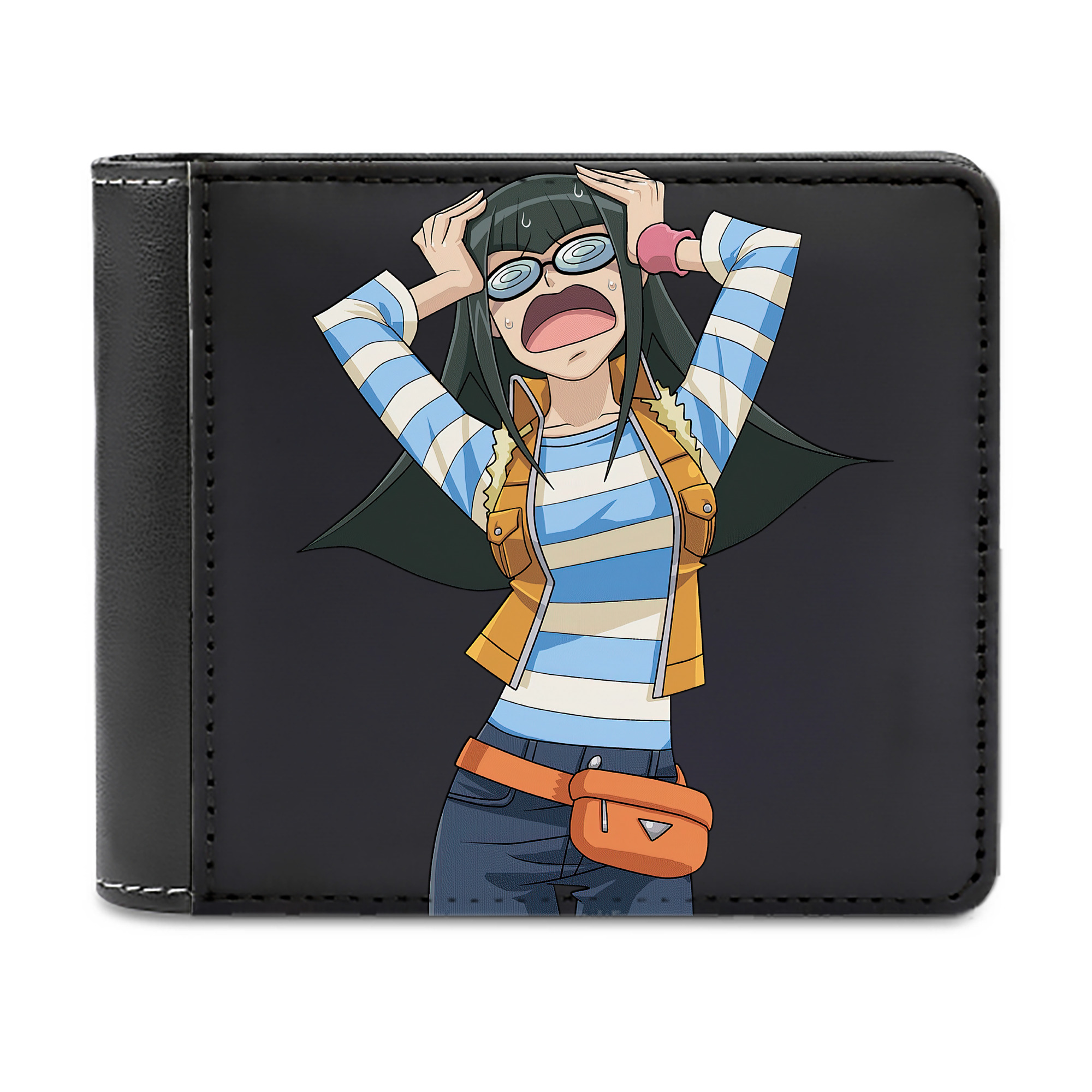 （画像用） 遊☆戯☆王 Yu-Gi-Oh! 二つ折り革財布