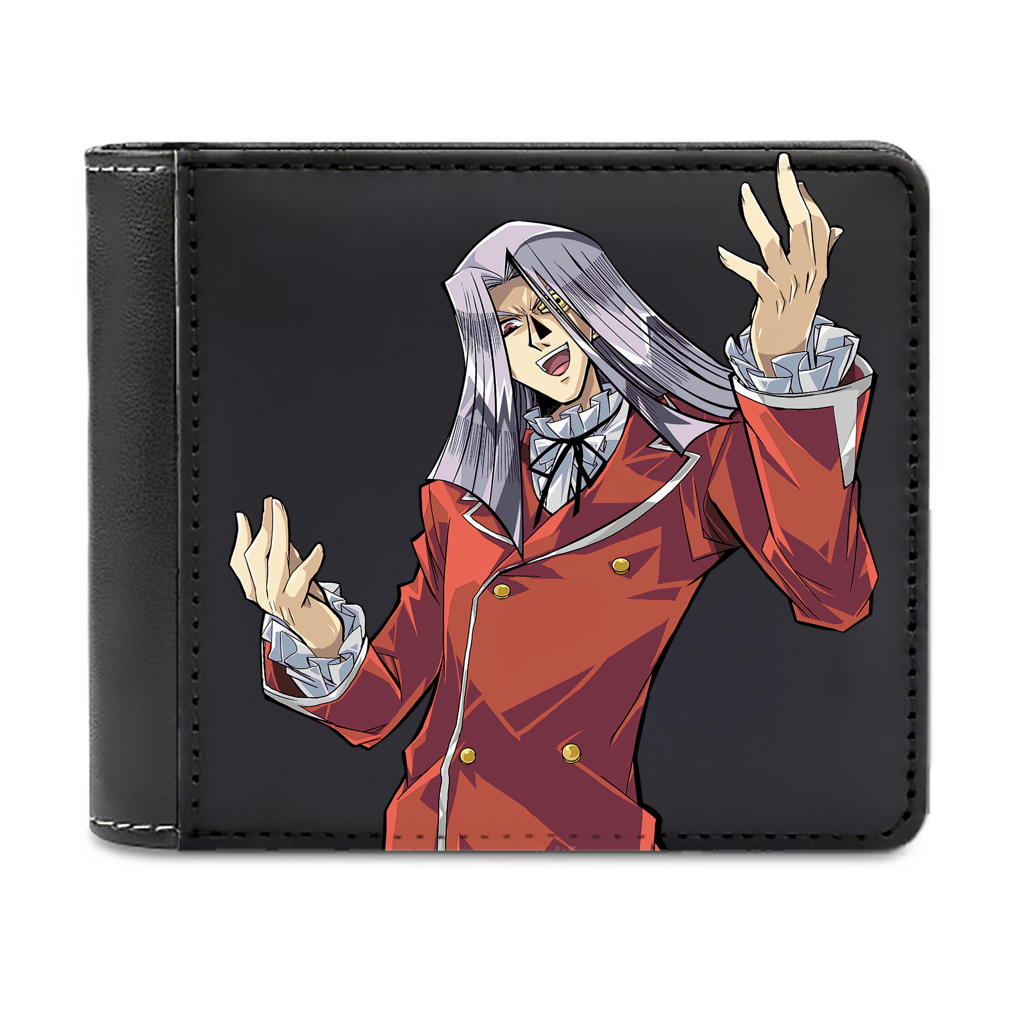 （画像用） 遊☆戯☆王 Yu-Gi-Oh! 二つ折り革財布