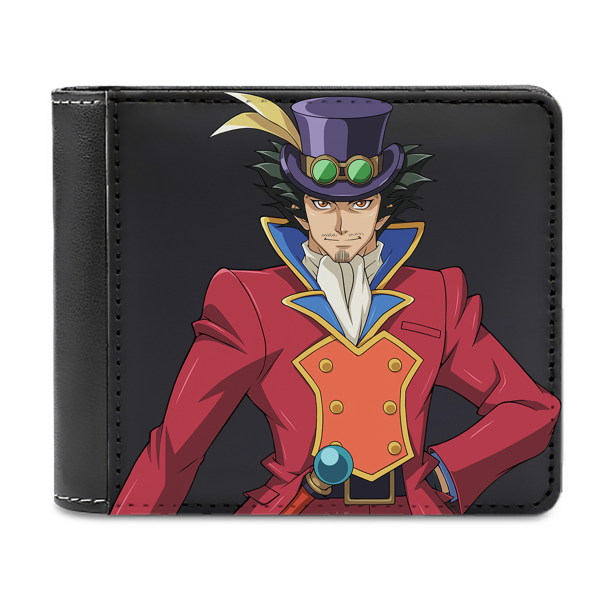 （画像用） 遊☆戯☆王 Yu-Gi-Oh! 二つ折り革財布