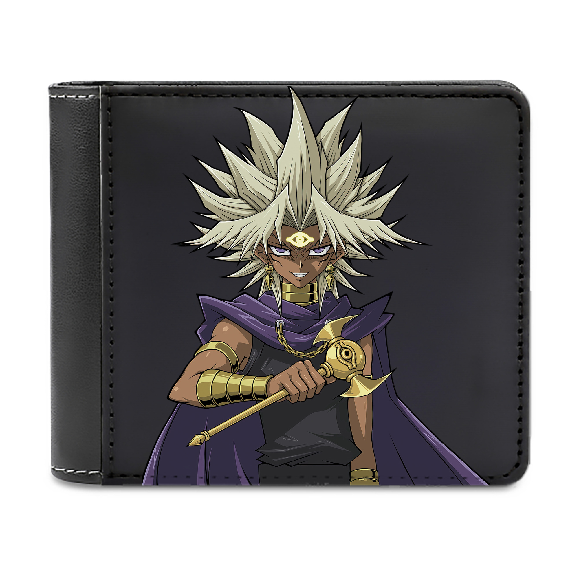 （画像用） 遊☆戯☆王 Yu-Gi-Oh! 二つ折り革財布
