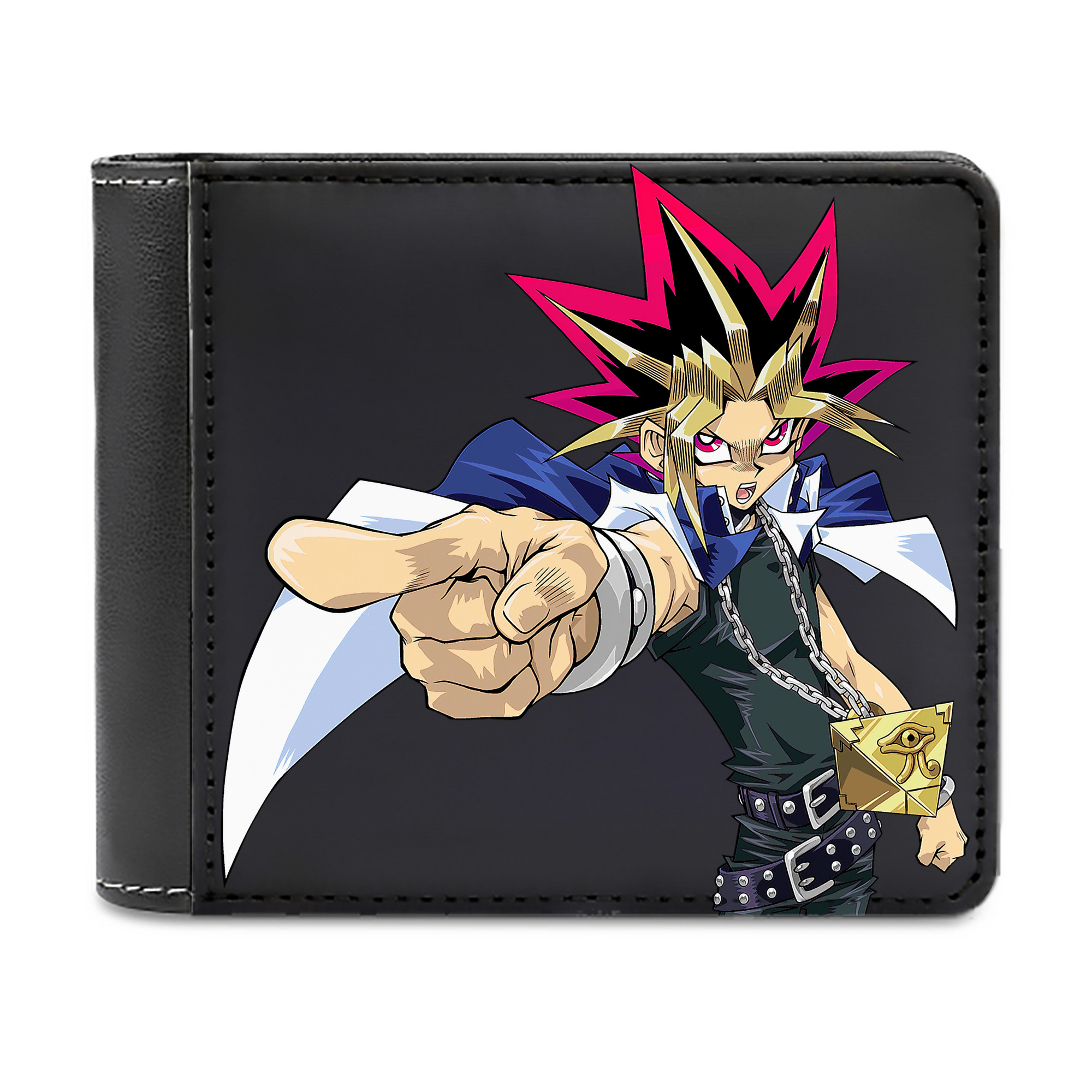 （画像用） 遊☆戯☆王 Yu-Gi-Oh! 二つ折り革財布