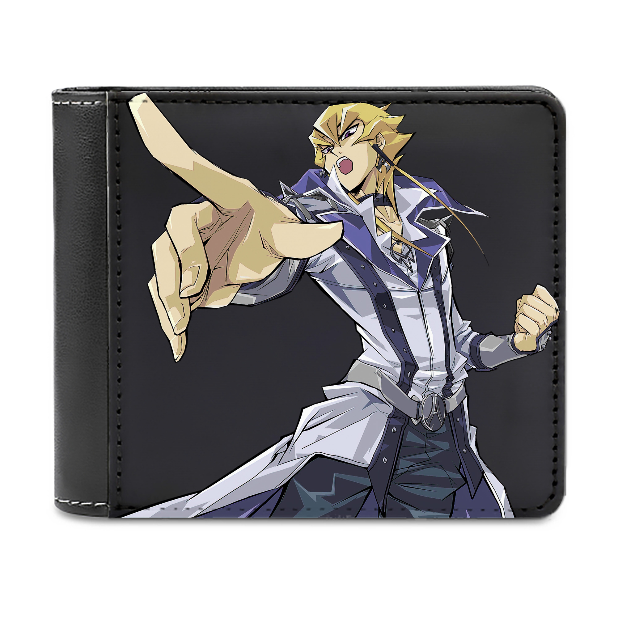 （画像用） 遊☆戯☆王 Yu-Gi-Oh! 二つ折り革財布