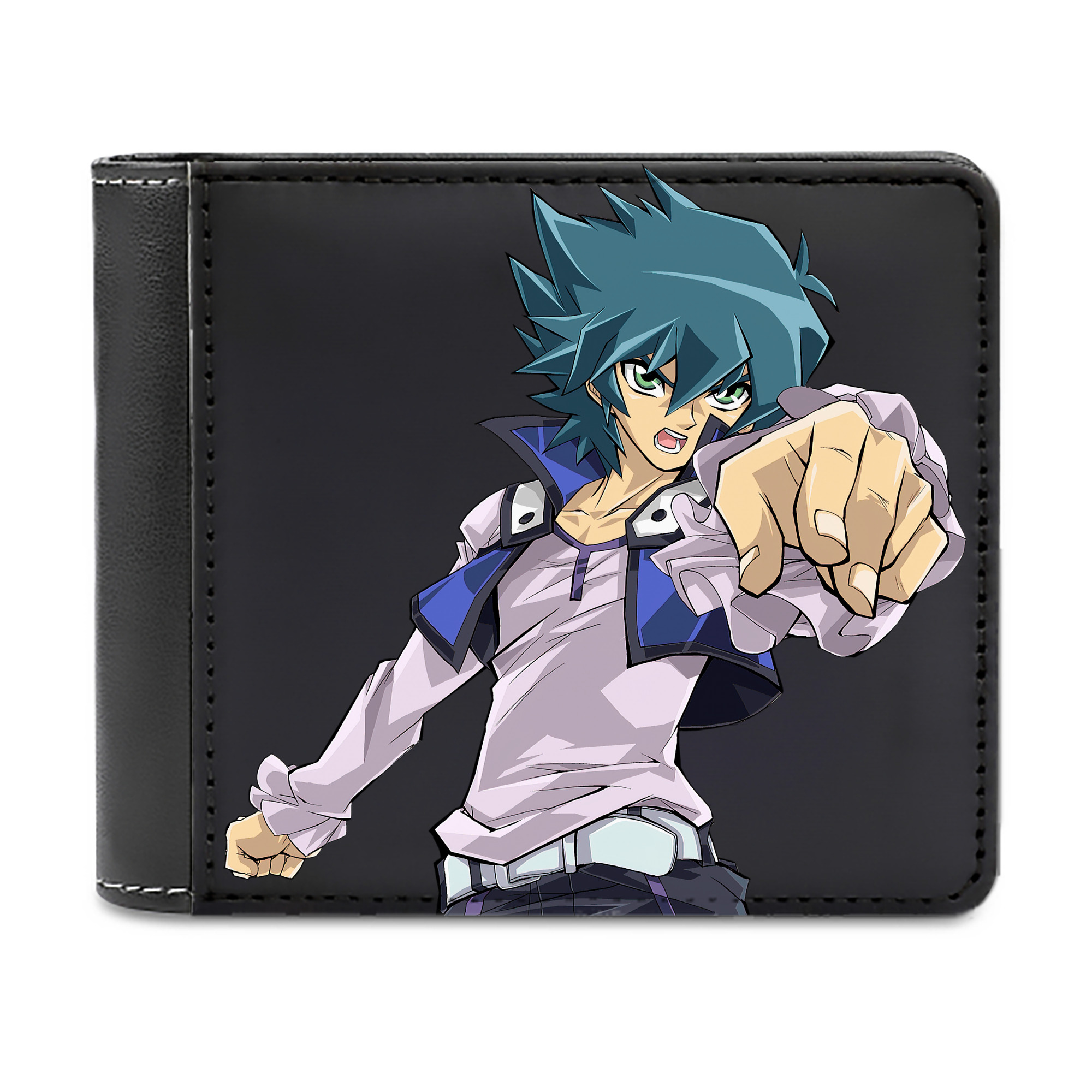 （画像用） 遊☆戯☆王 Yu-Gi-Oh! 二つ折り革財布