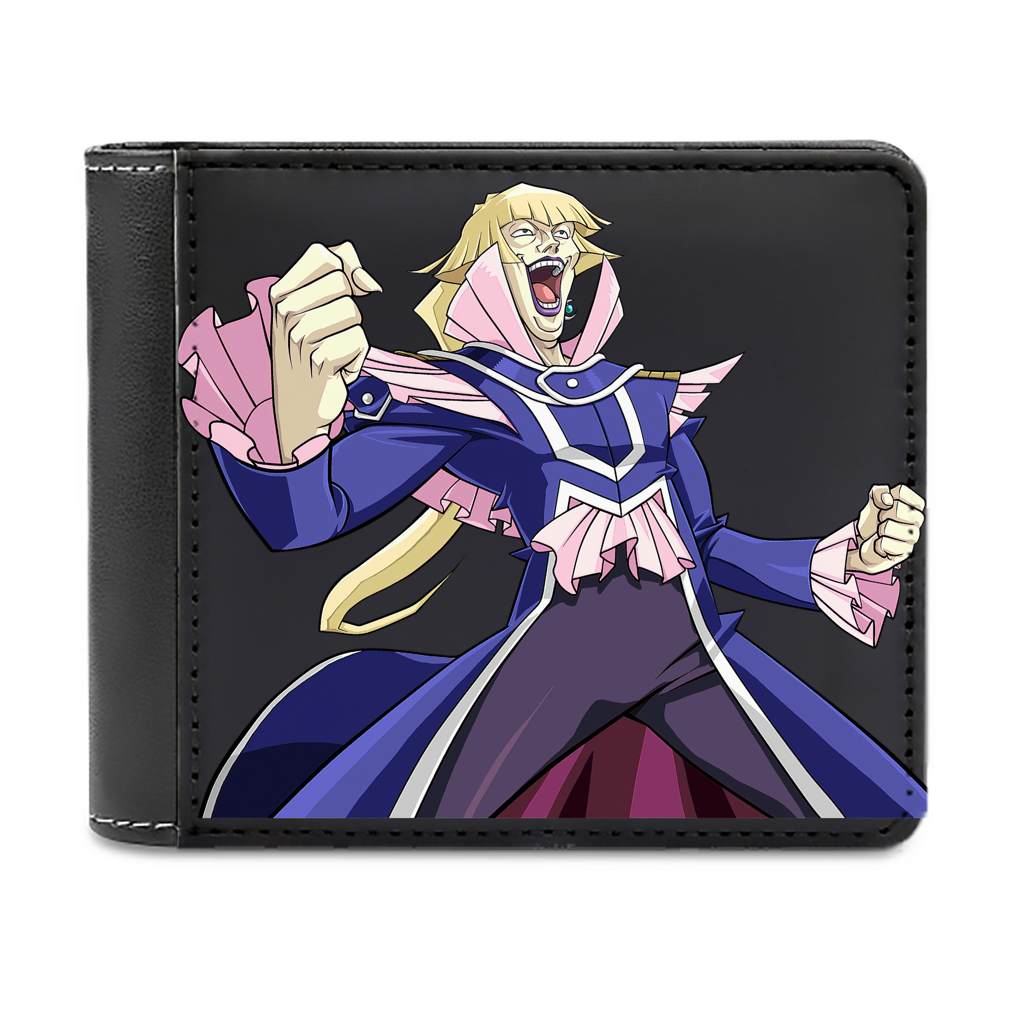 （画像用） 遊☆戯☆王 Yu-Gi-Oh! 二つ折り革財布