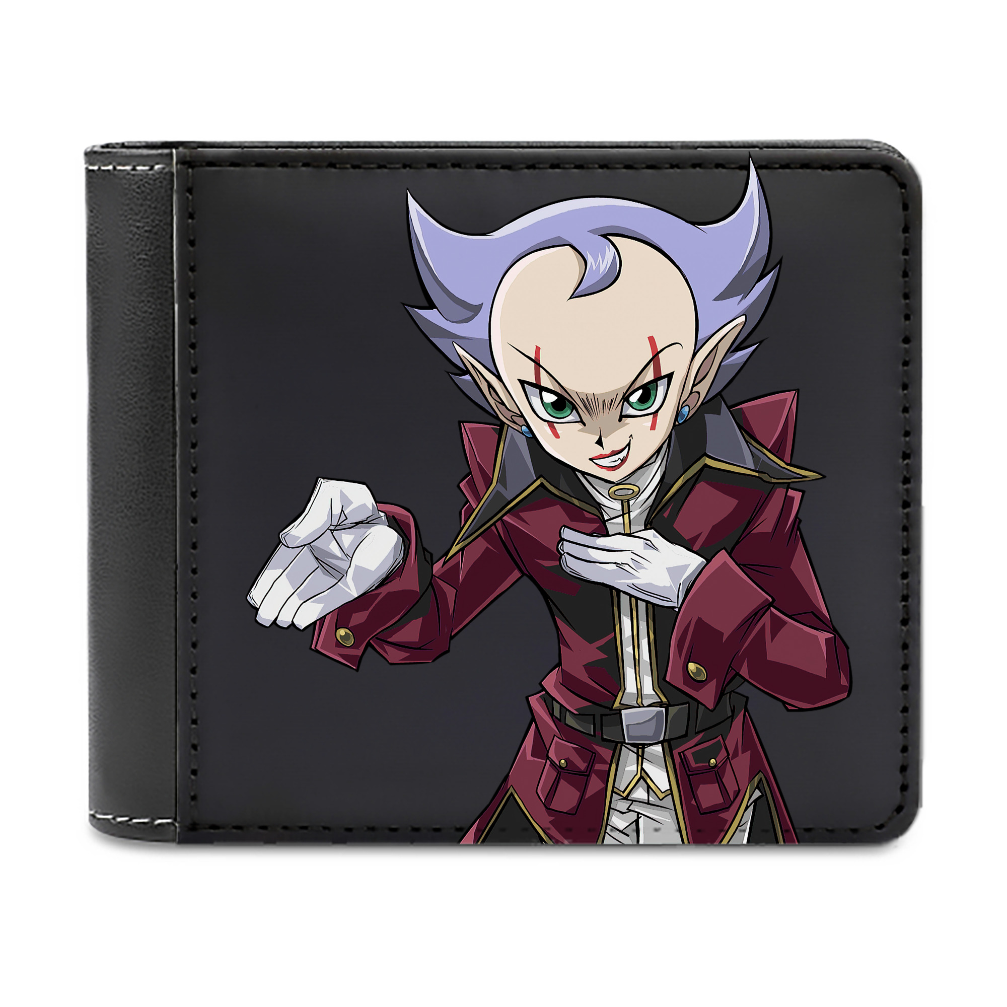 （画像用） 遊☆戯☆王 Yu-Gi-Oh! 二つ折り革財布