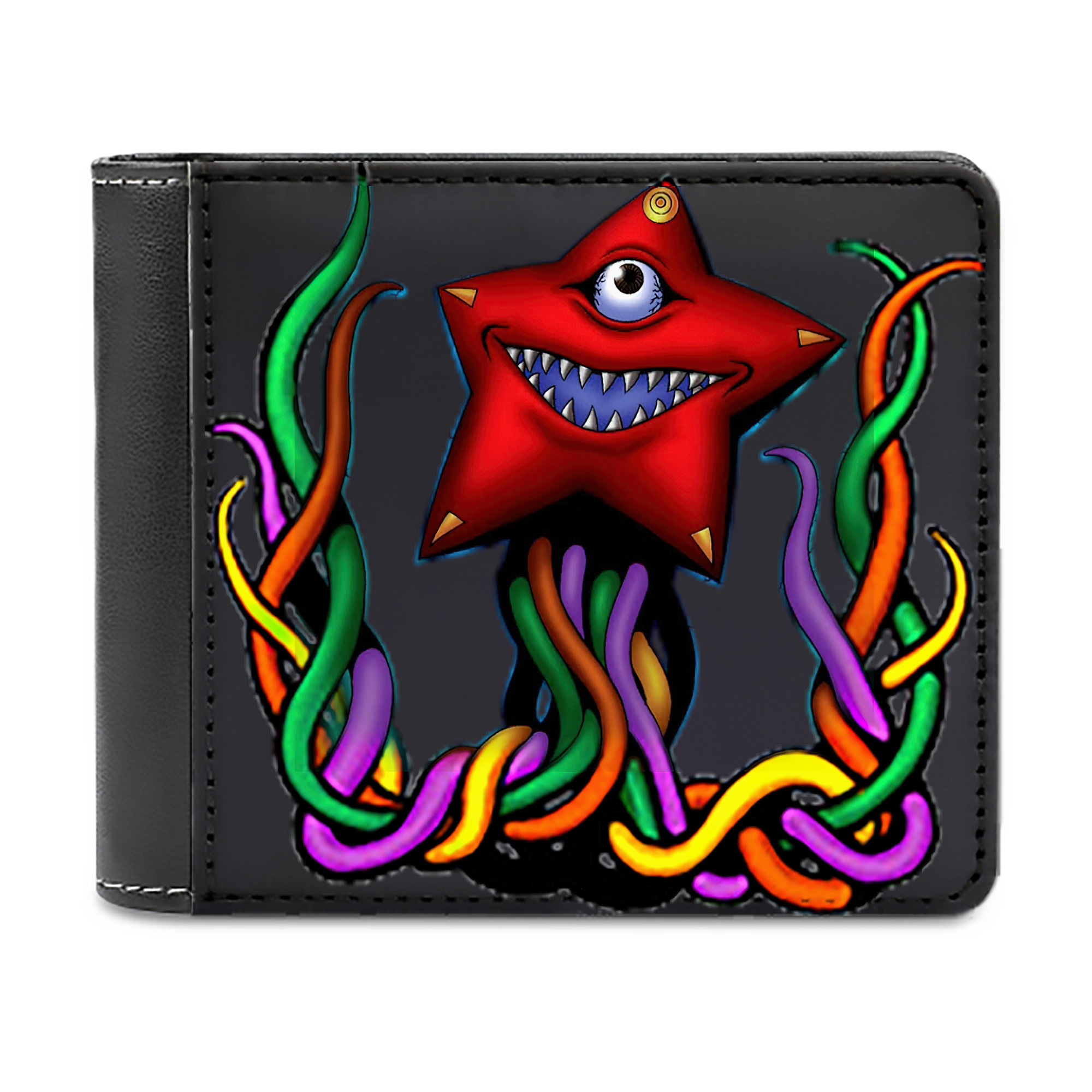 （画像用） 遊☆戯☆王 Yu-Gi-Oh! 二つ折り革財布