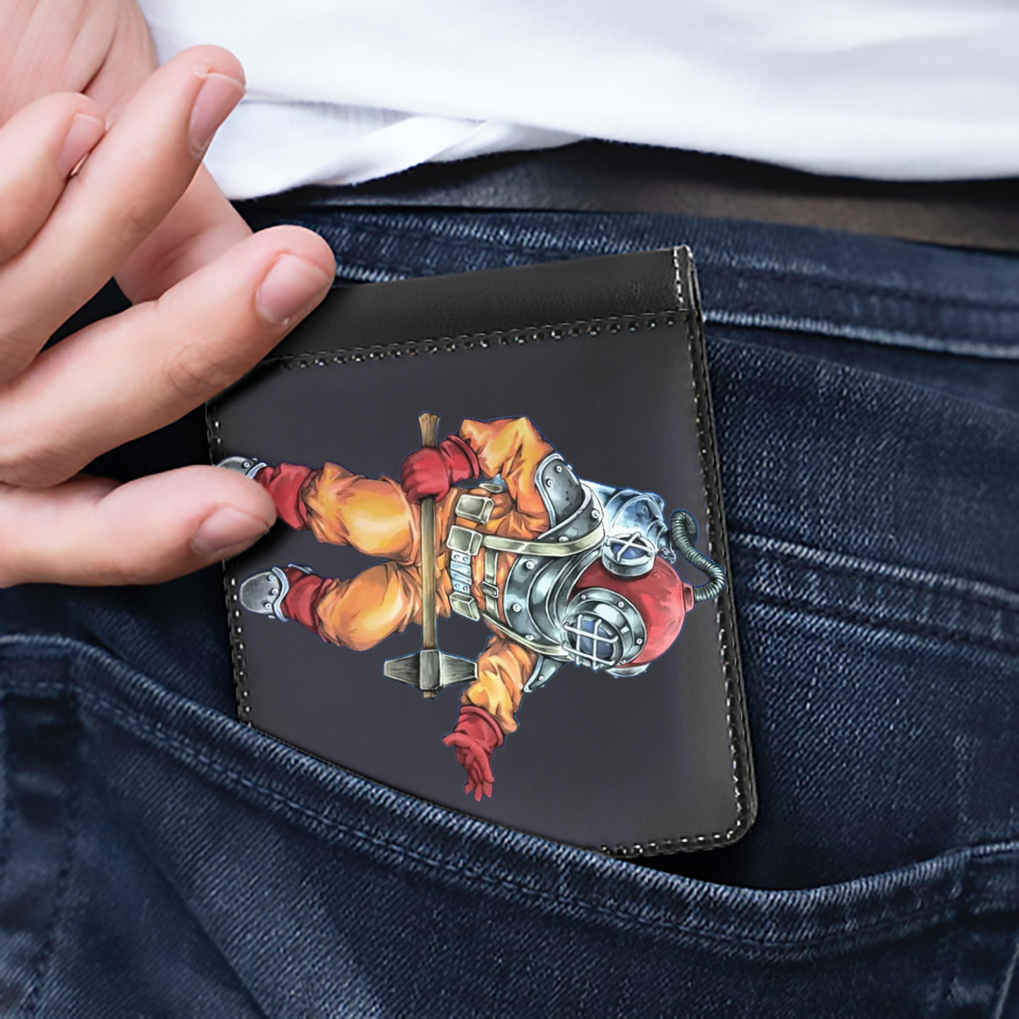 （画像用） 遊☆戯☆王 Yu-Gi-Oh! 二つ折り革財布