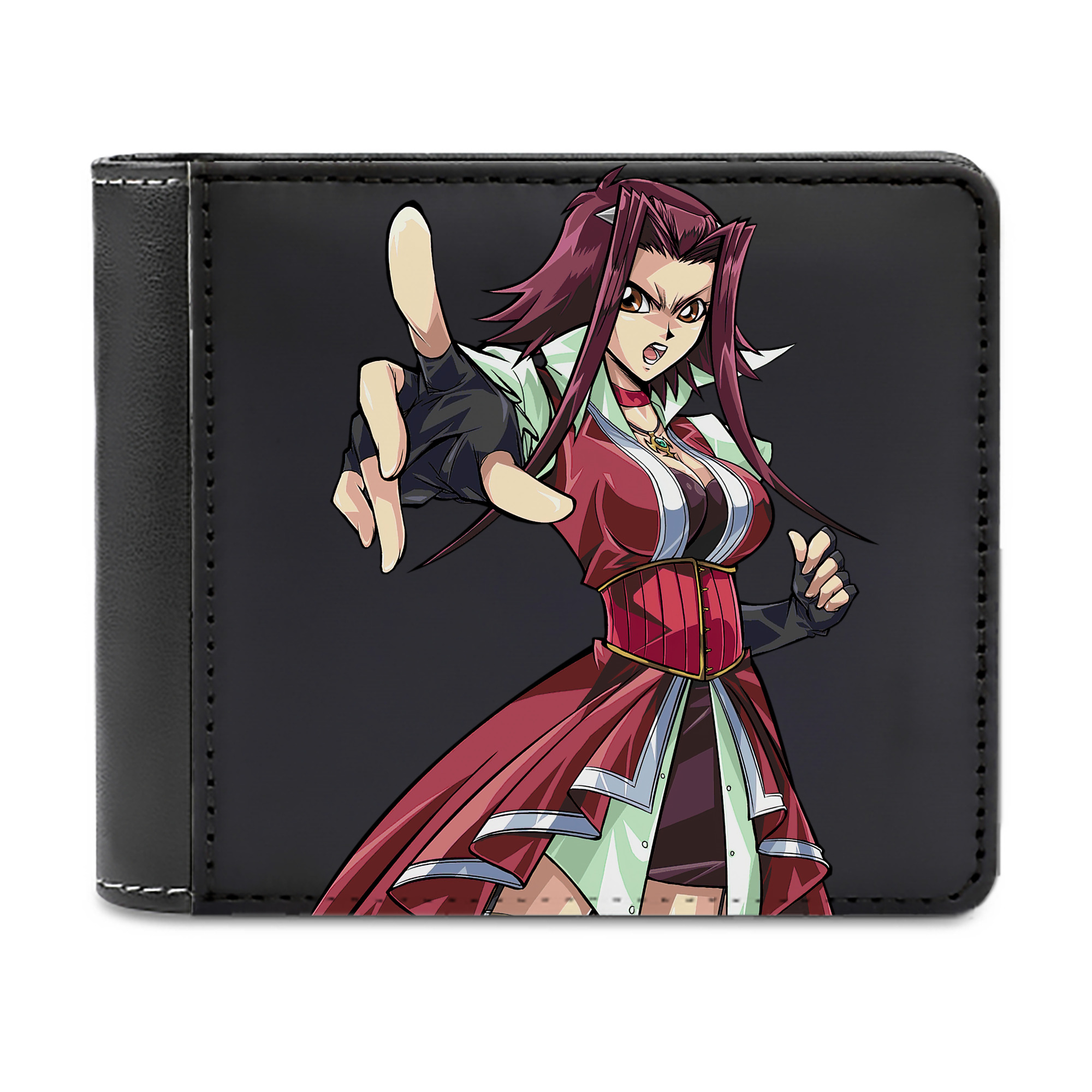 （画像用） 遊☆戯☆王 Yu-Gi-Oh! 二つ折り革財布