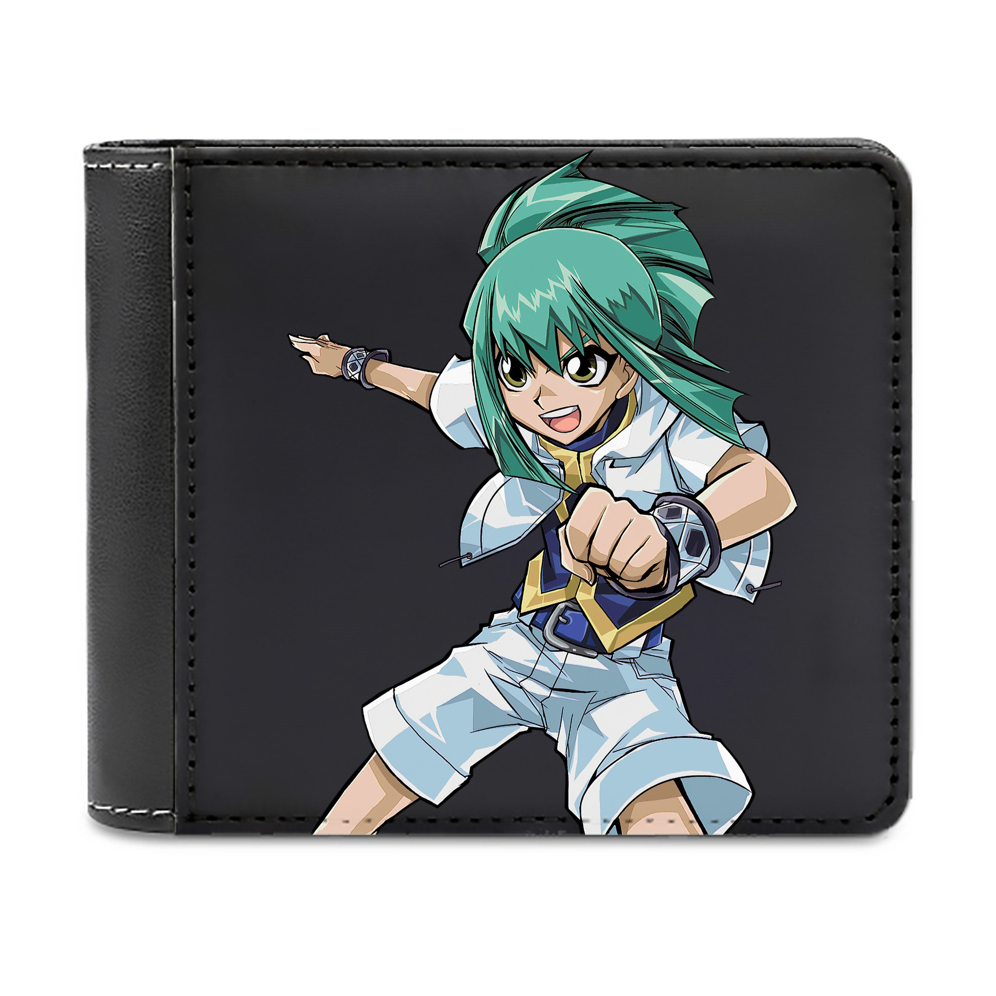 （画像用） 遊☆戯☆王 Yu-Gi-Oh! 二つ折り革財布