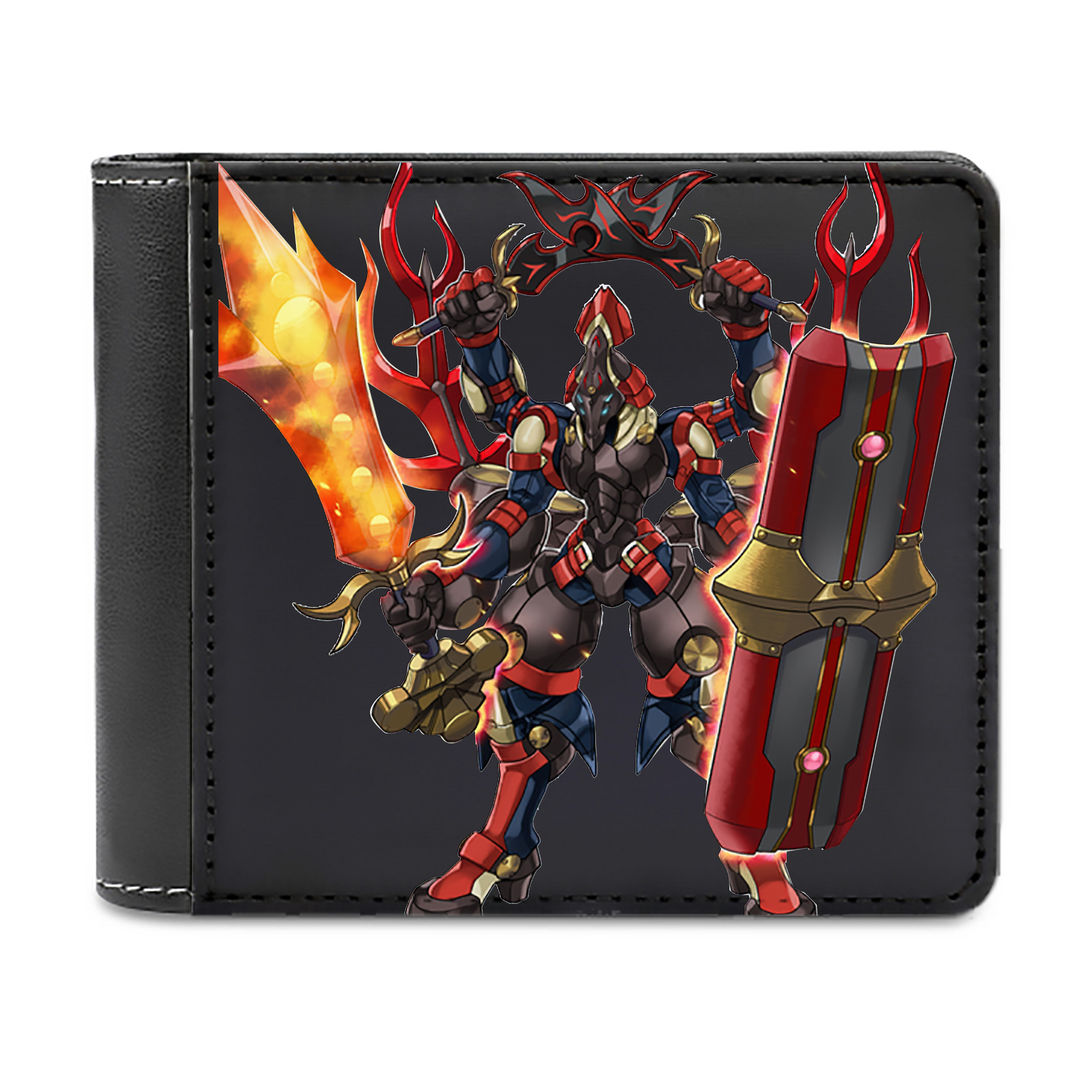（画像用） 遊☆戯☆王 Yu-Gi-Oh! 二つ折り革財布