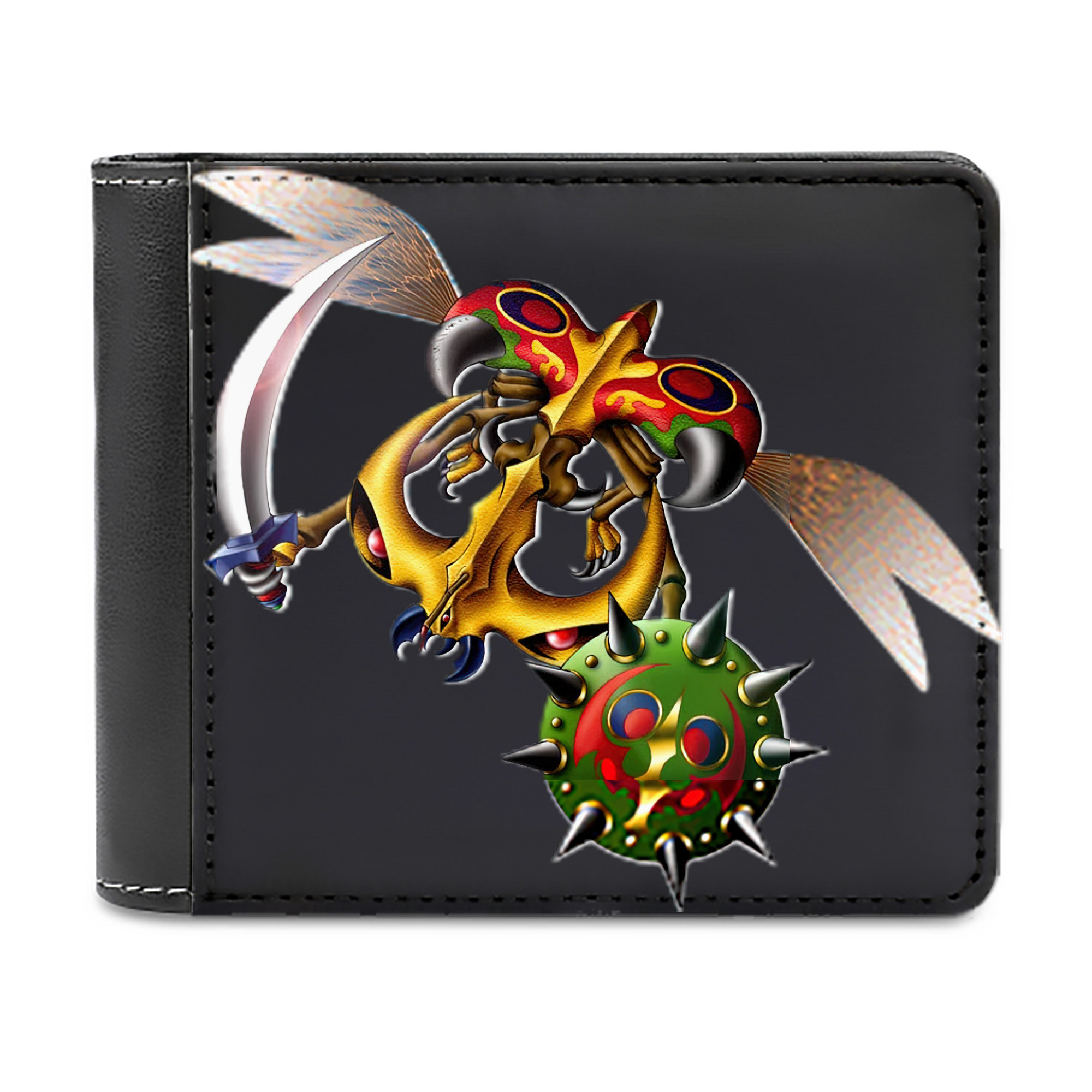 （画像用） 遊☆戯☆王 Yu-Gi-Oh! 二つ折り革財布