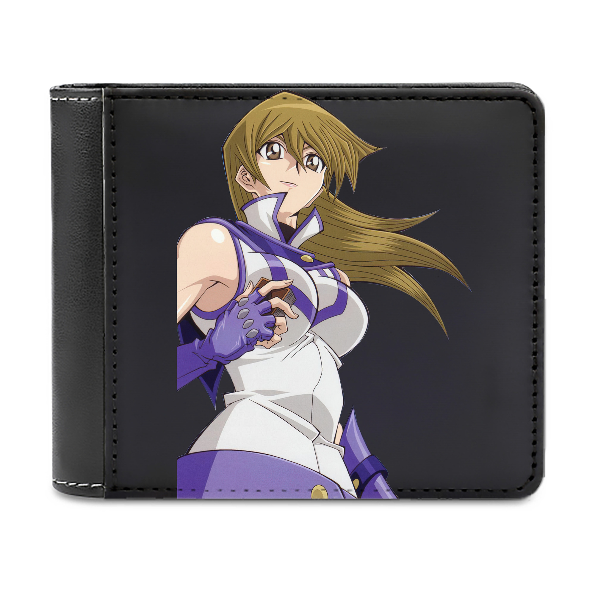 （画像用） 遊☆戯☆王 Yu-Gi-Oh! 二つ折り革財布
