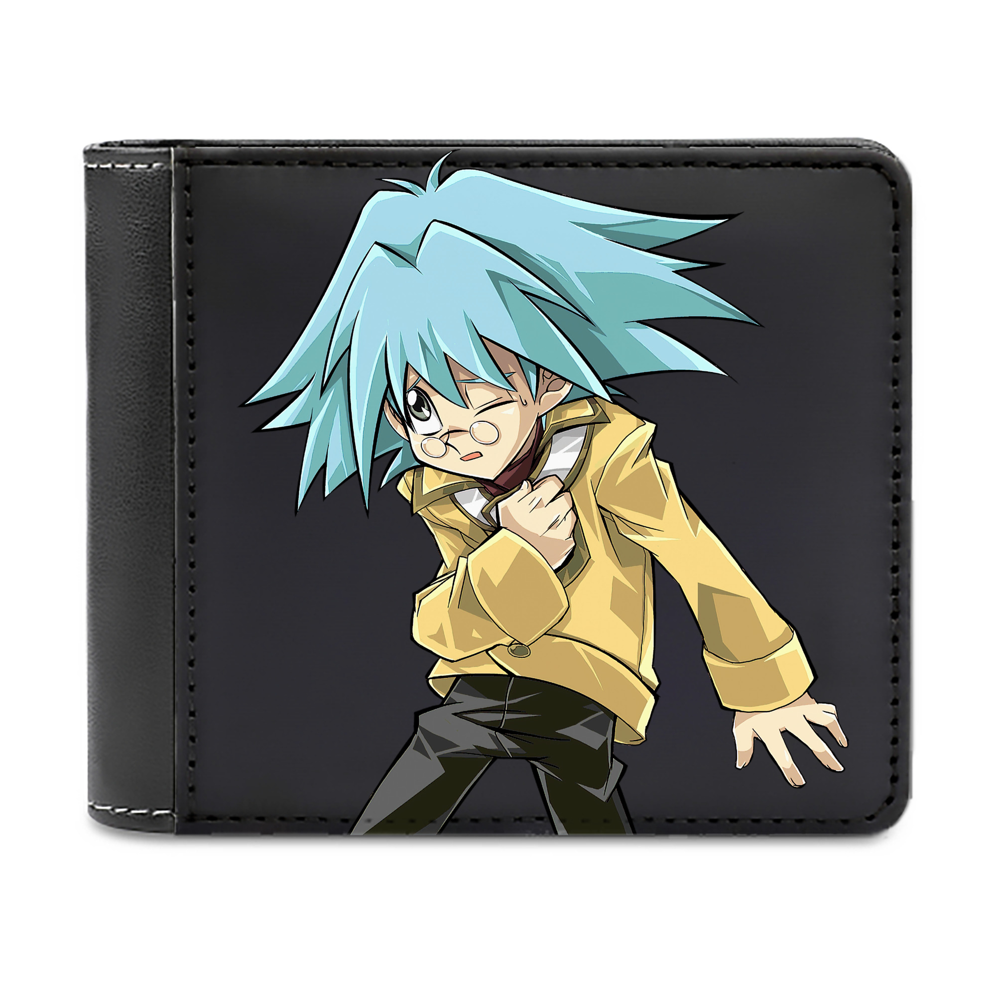 （画像用） 遊☆戯☆王 Yu-Gi-Oh! 二つ折り革財布