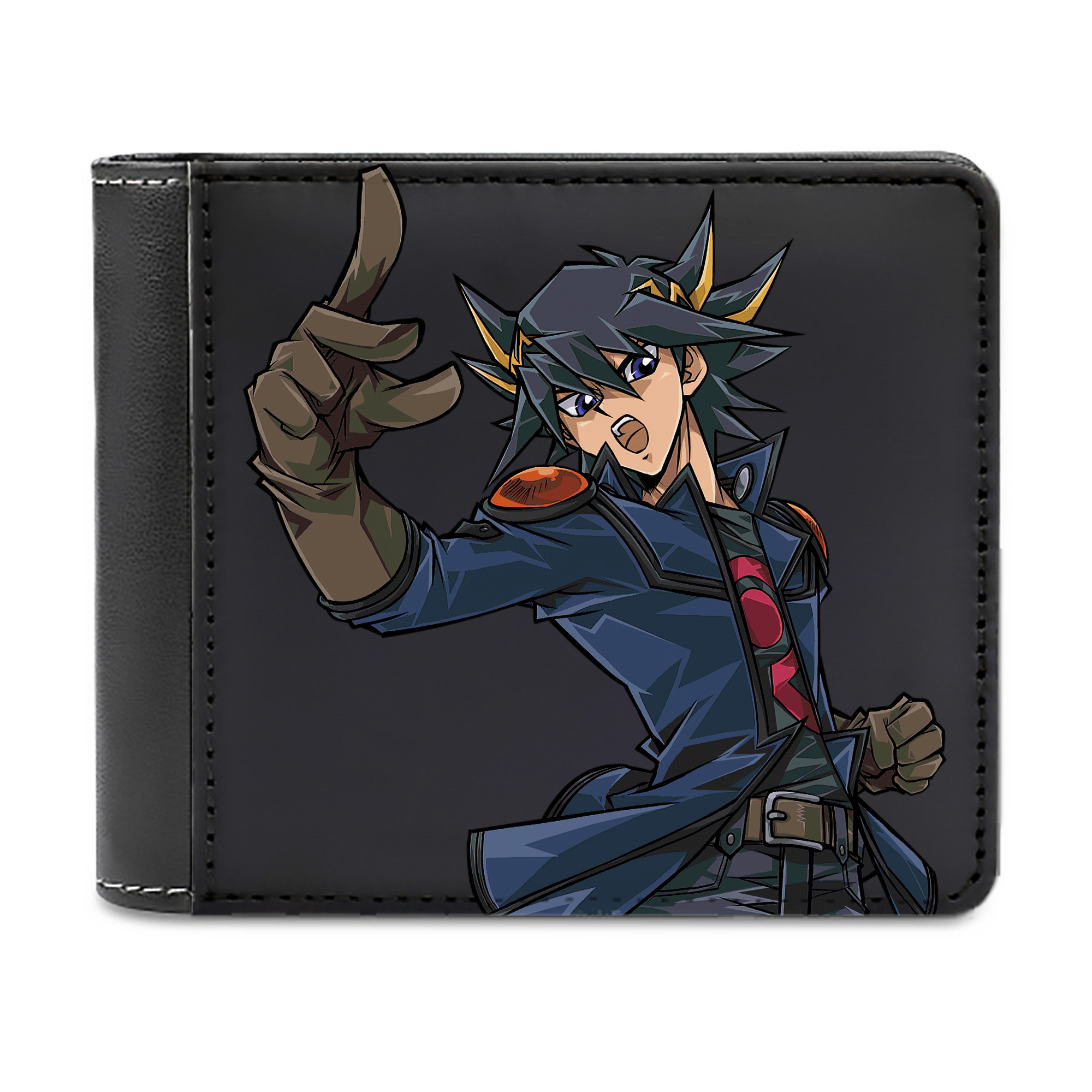（画像用） 遊☆戯☆王 Yu-Gi-Oh! 二つ折り革財布