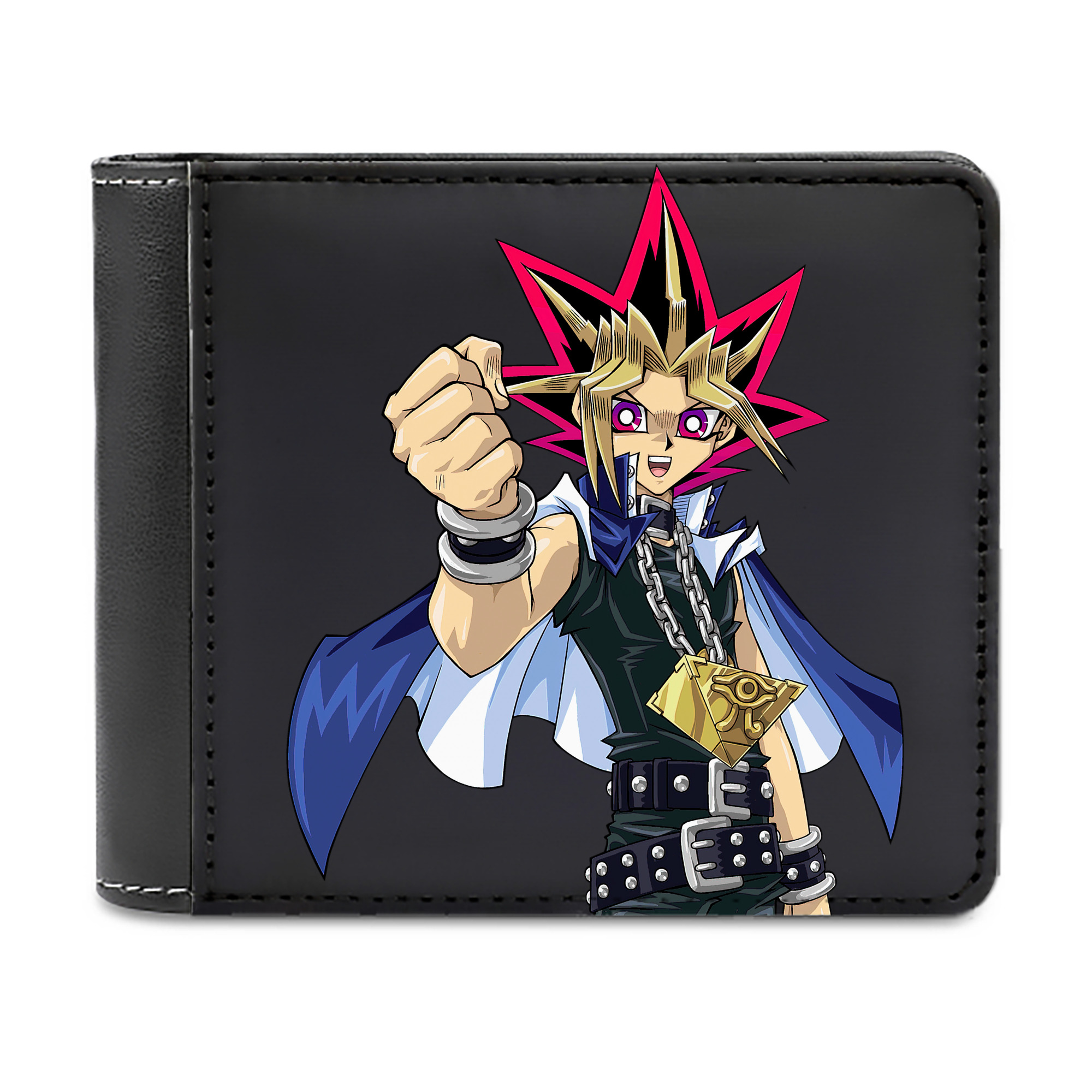 （画像用） 遊☆戯☆王 Yu-Gi-Oh! 二つ折り革財布