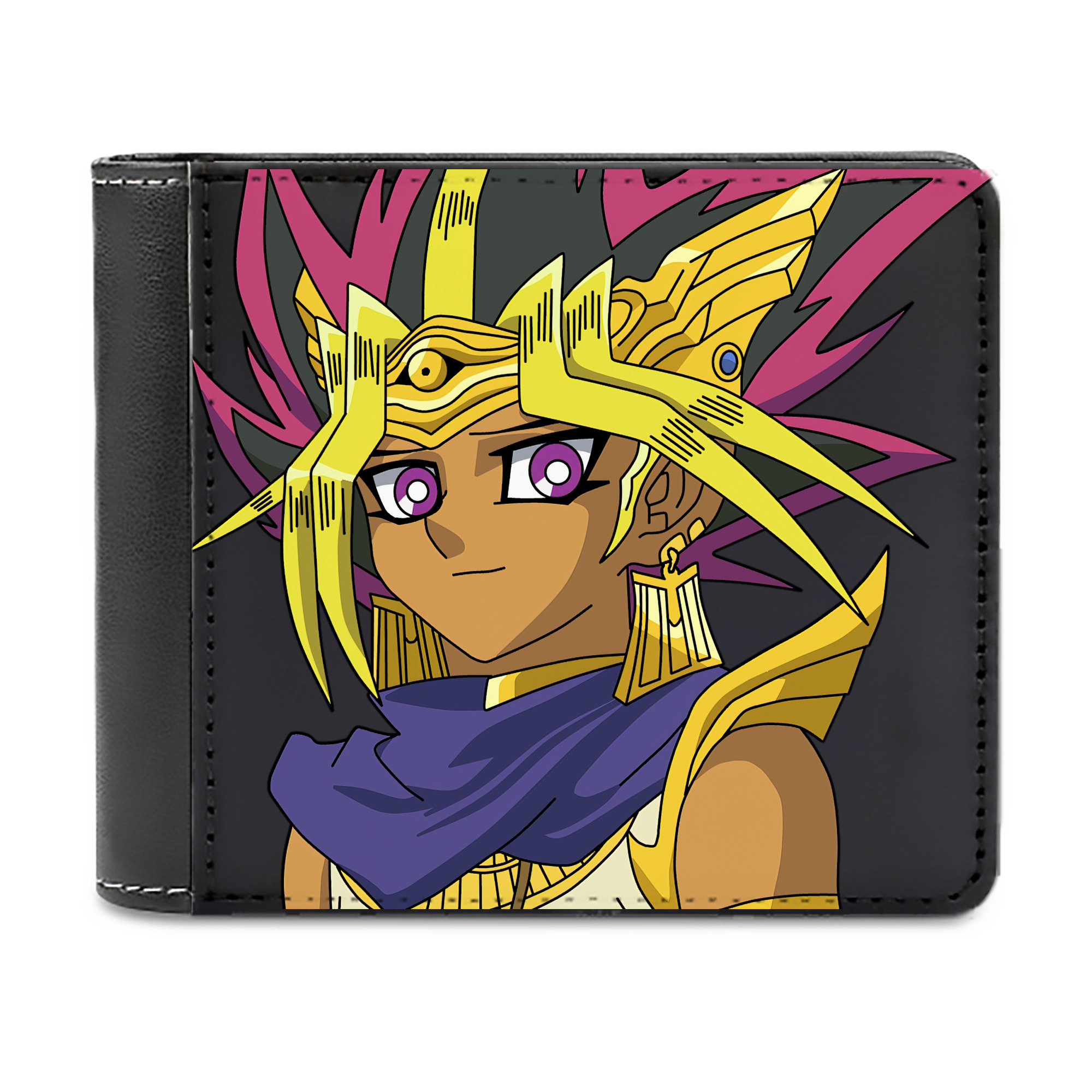 （画像用） 遊☆戯☆王 Yu-Gi-Oh! 二つ折り革財布