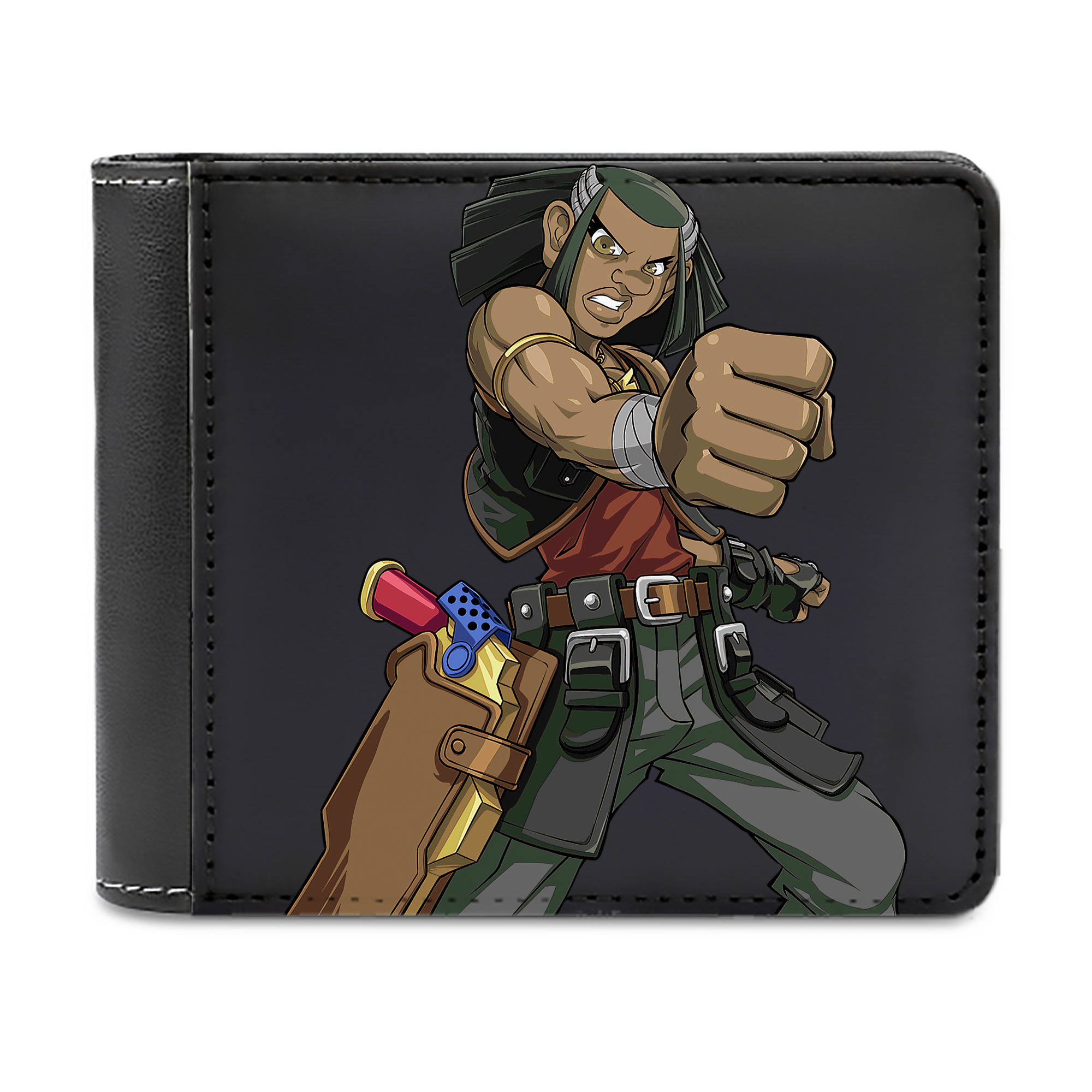 （画像用） 遊☆戯☆王 Yu-Gi-Oh! 二つ折り革財布