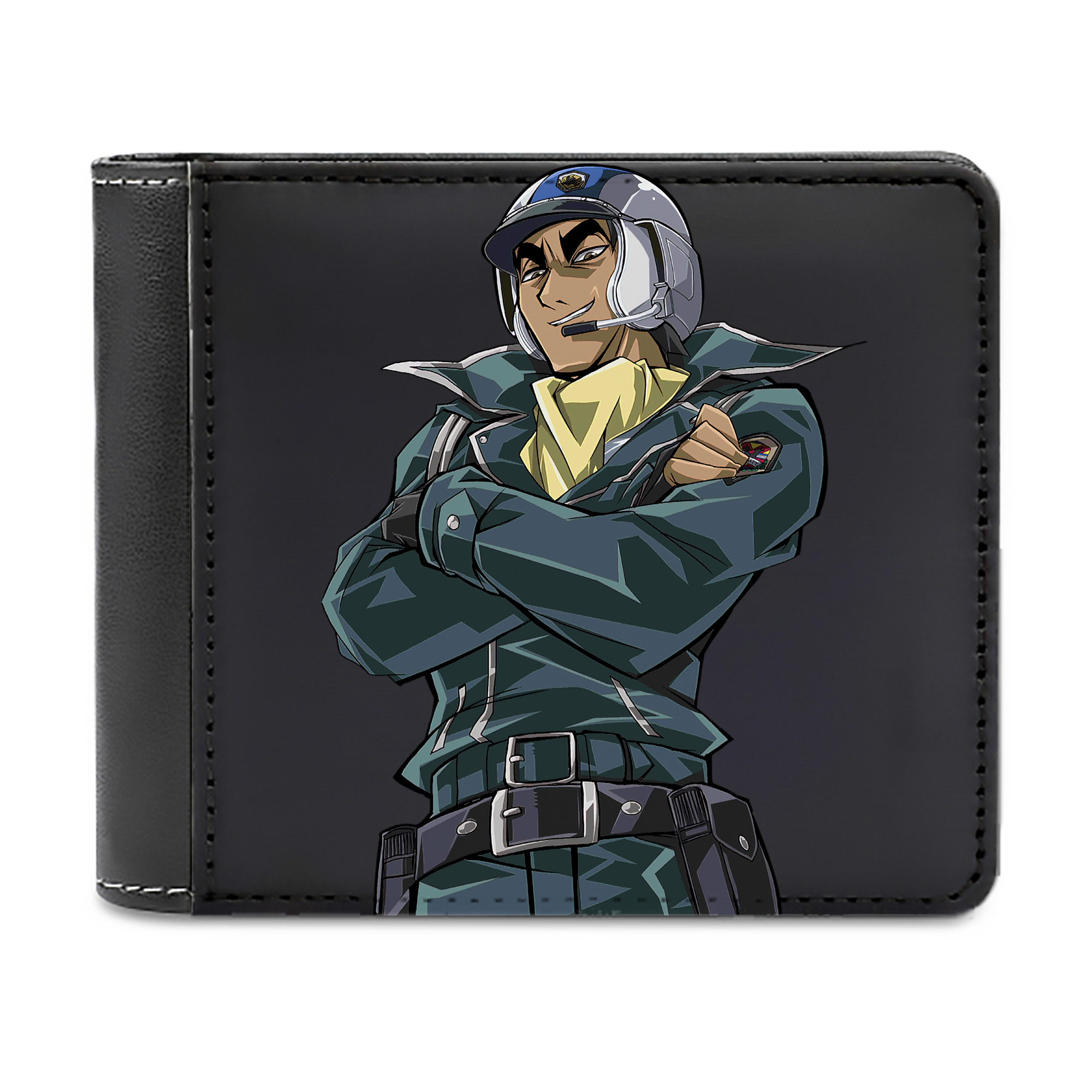 （画像用） 遊☆戯☆王 Yu-Gi-Oh! 二つ折り革財布