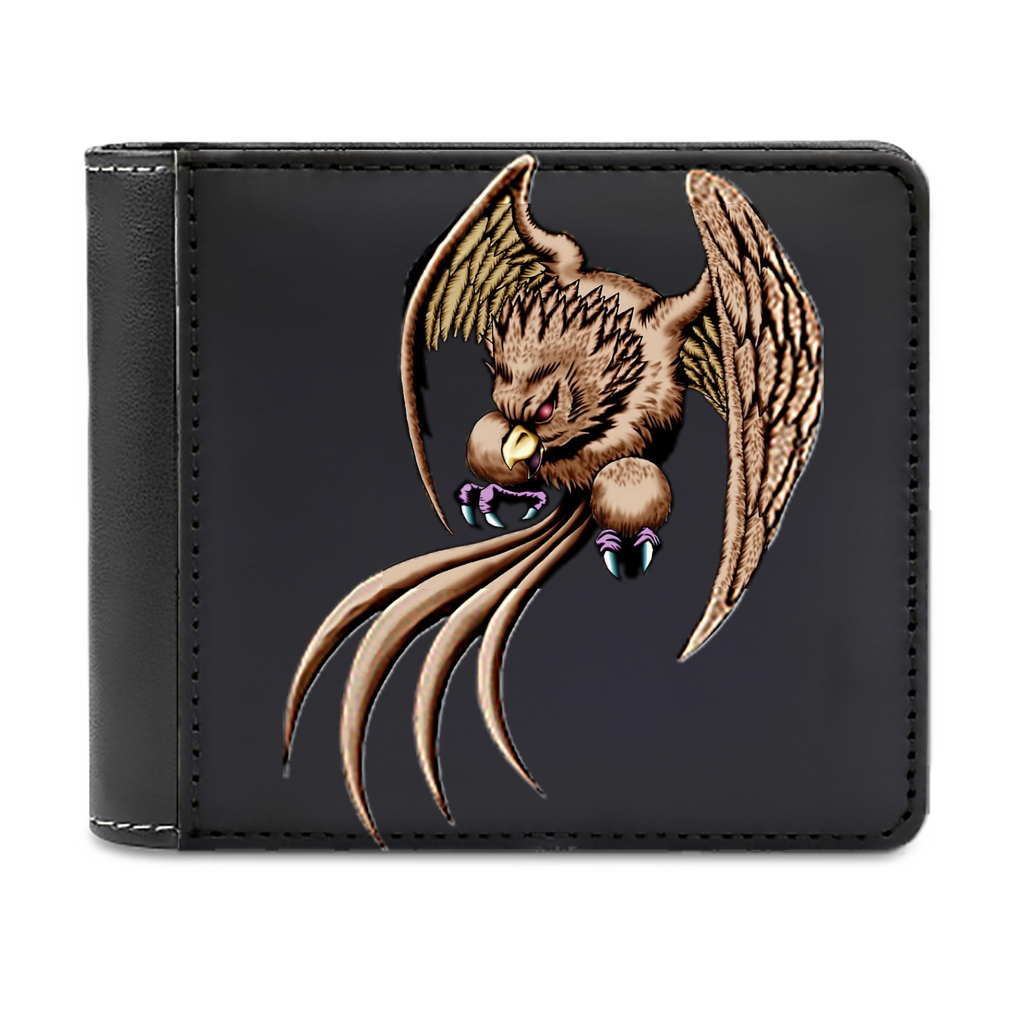 （画像用） 遊☆戯☆王 Yu-Gi-Oh! 二つ折り革財布