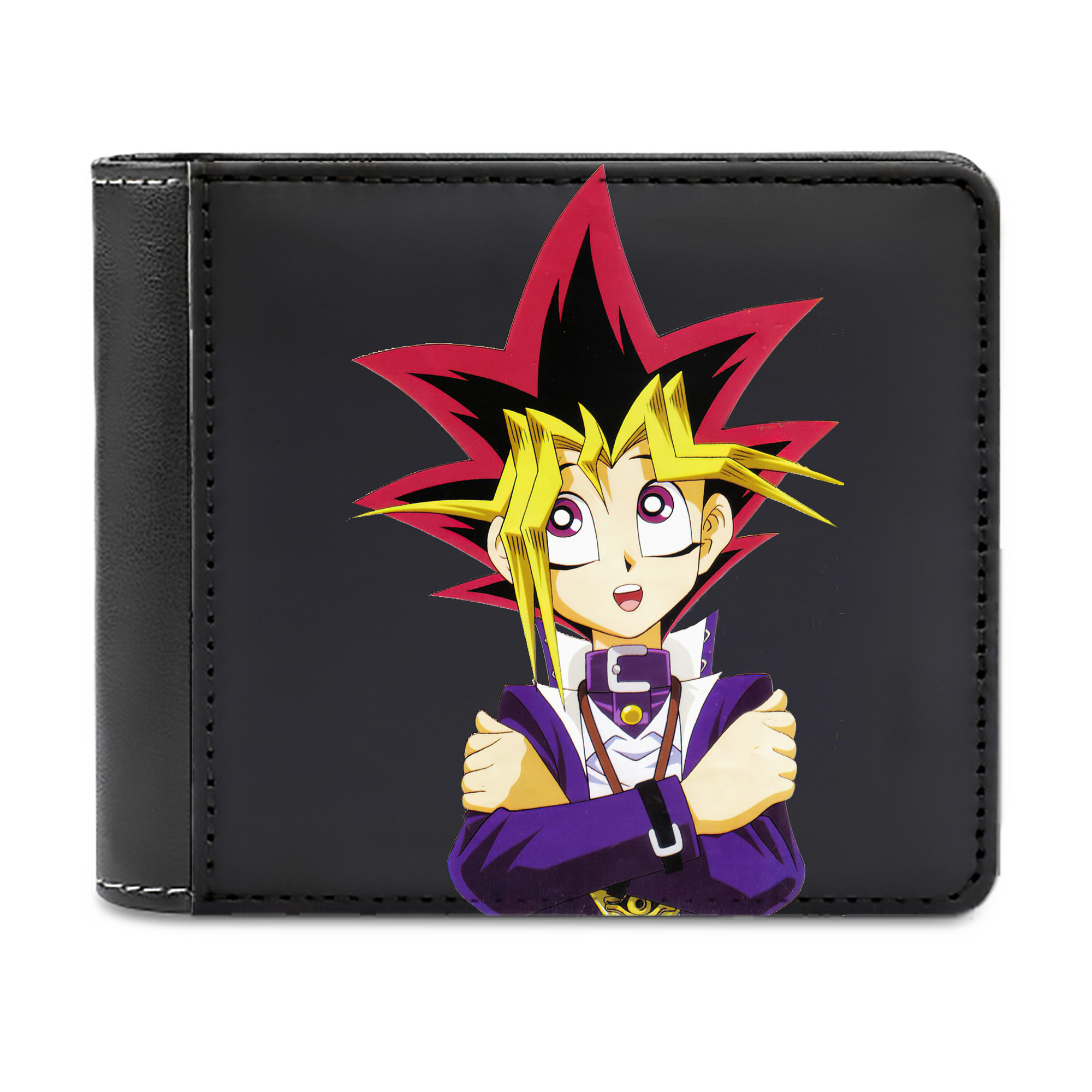 （画像用） 遊☆戯☆王 Yu-Gi-Oh! 二つ折り革財布