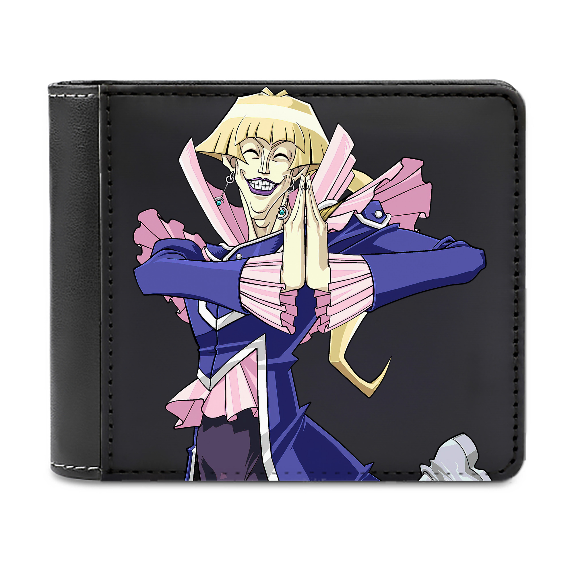 （画像用） 遊☆戯☆王 Yu-Gi-Oh! 二つ折り革財布