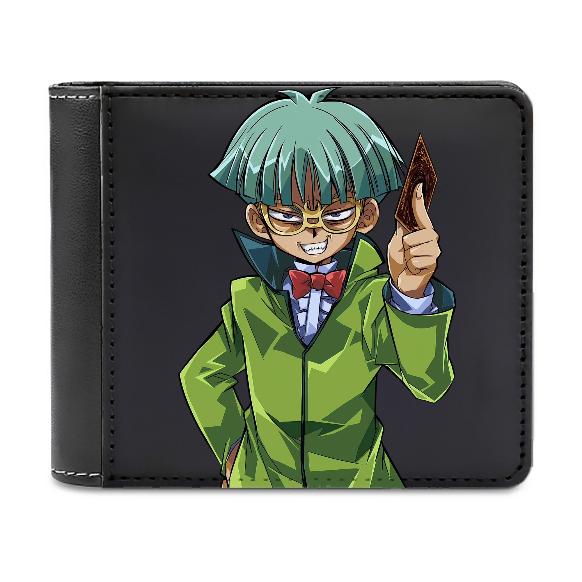 （画像用） 遊☆戯☆王 Yu-Gi-Oh! 二つ折り革財布