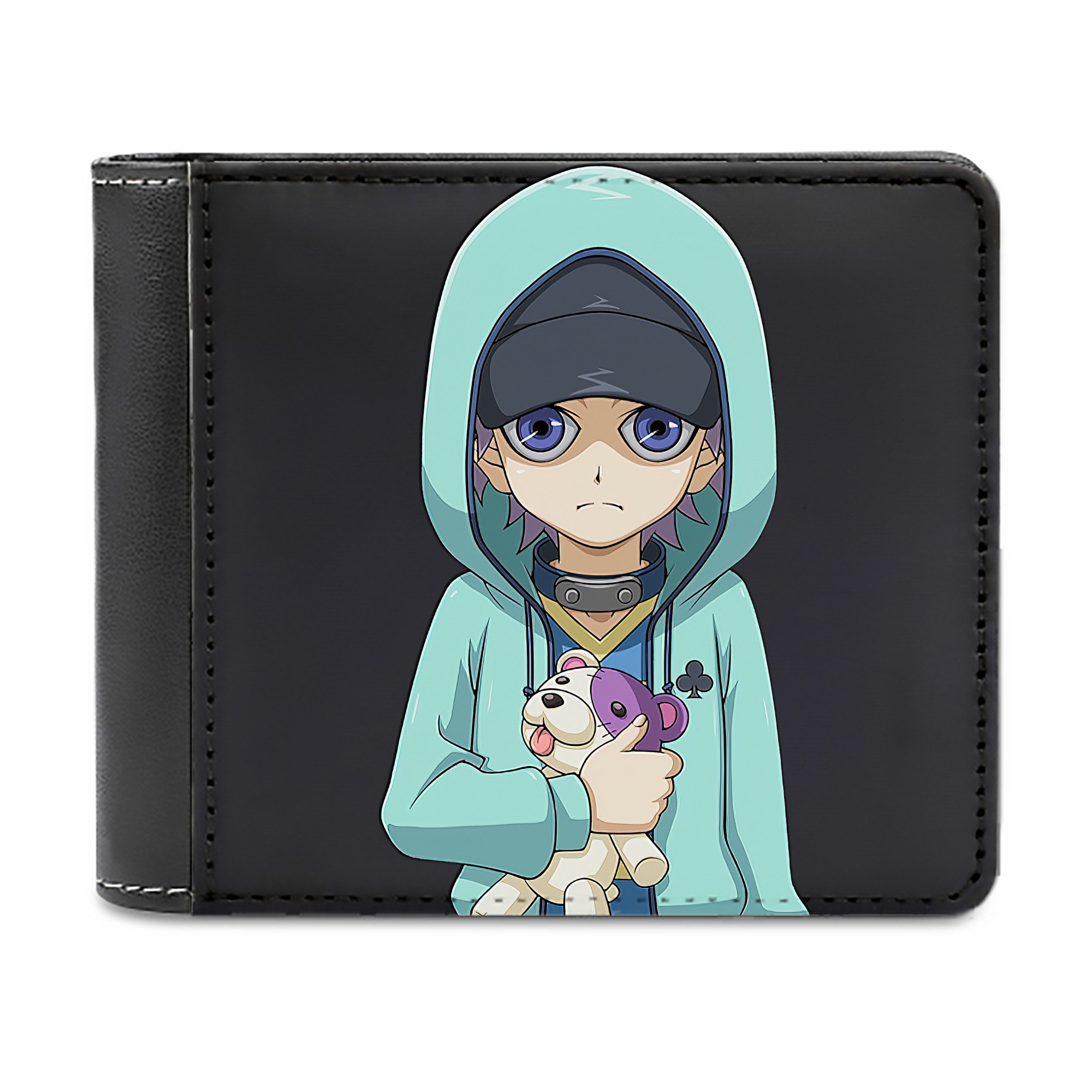 （画像用） 遊☆戯☆王 Yu-Gi-Oh! 二つ折り革財布