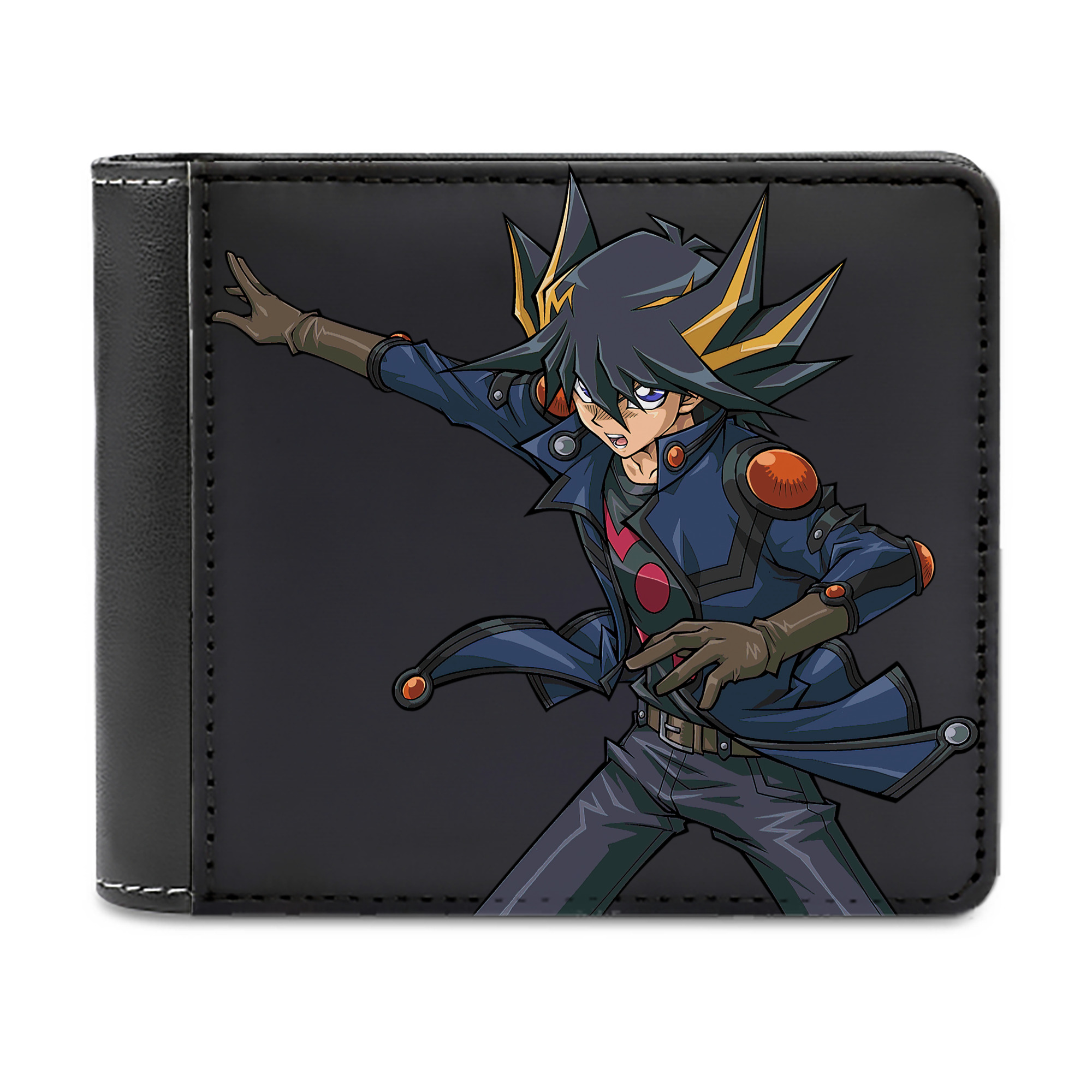 （画像用） 遊☆戯☆王 Yu-Gi-Oh! 二つ折り革財布