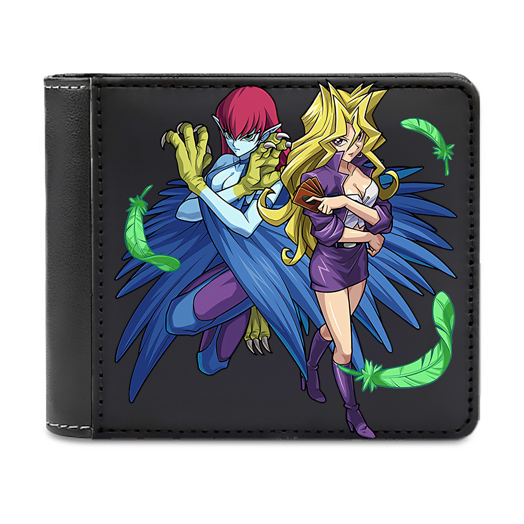 （画像用） 遊☆戯☆王 Yu-Gi-Oh! 二つ折り革財布