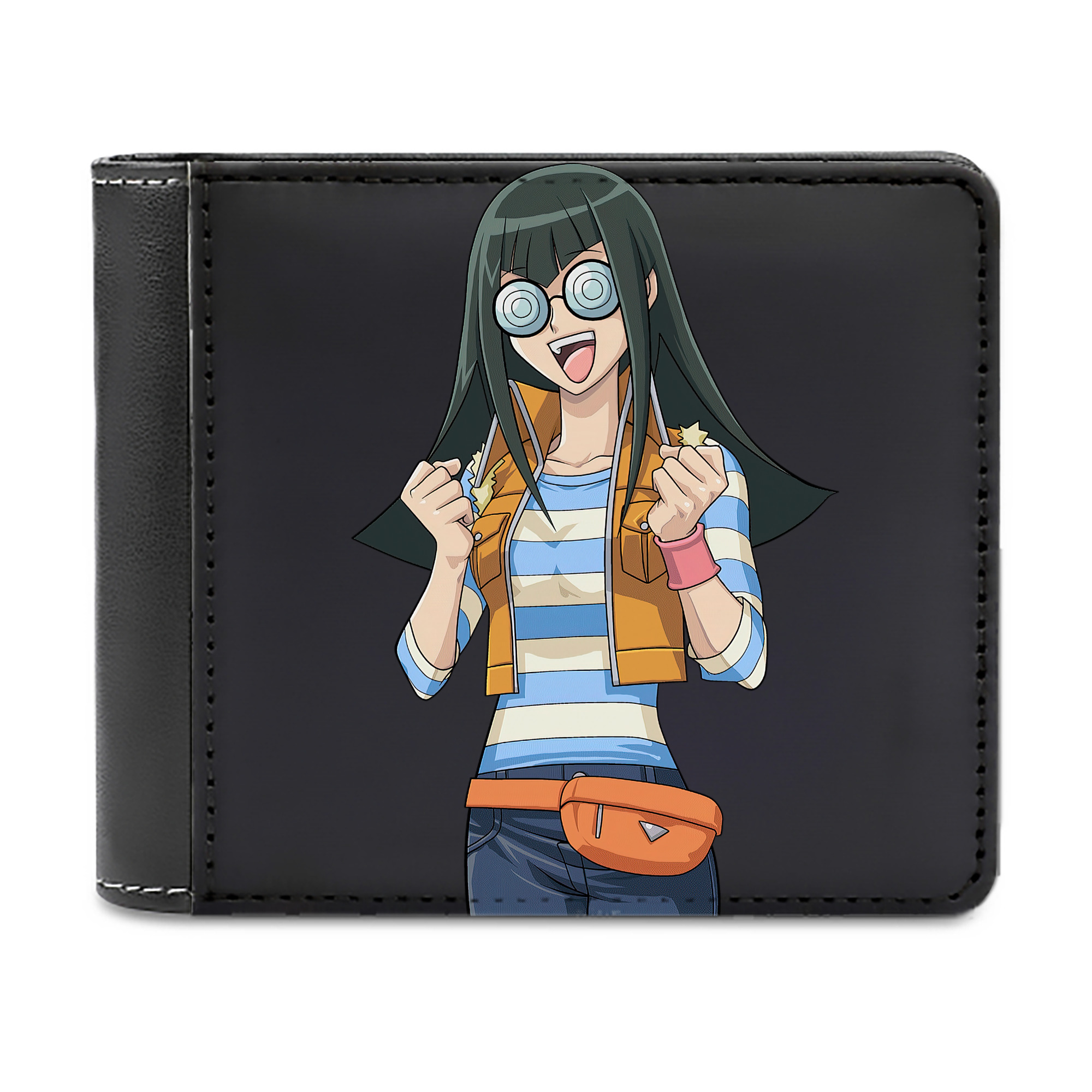（画像用） 遊☆戯☆王 Yu-Gi-Oh! 二つ折り革財布