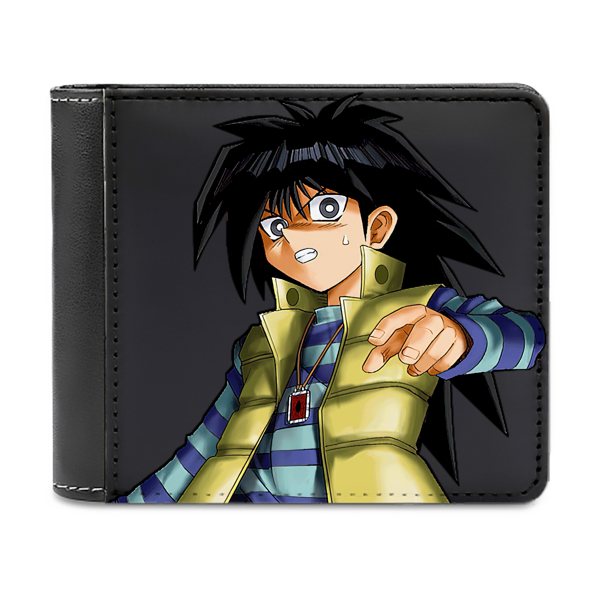 （画像用） 遊☆戯☆王 Yu-Gi-Oh! 二つ折り革財布