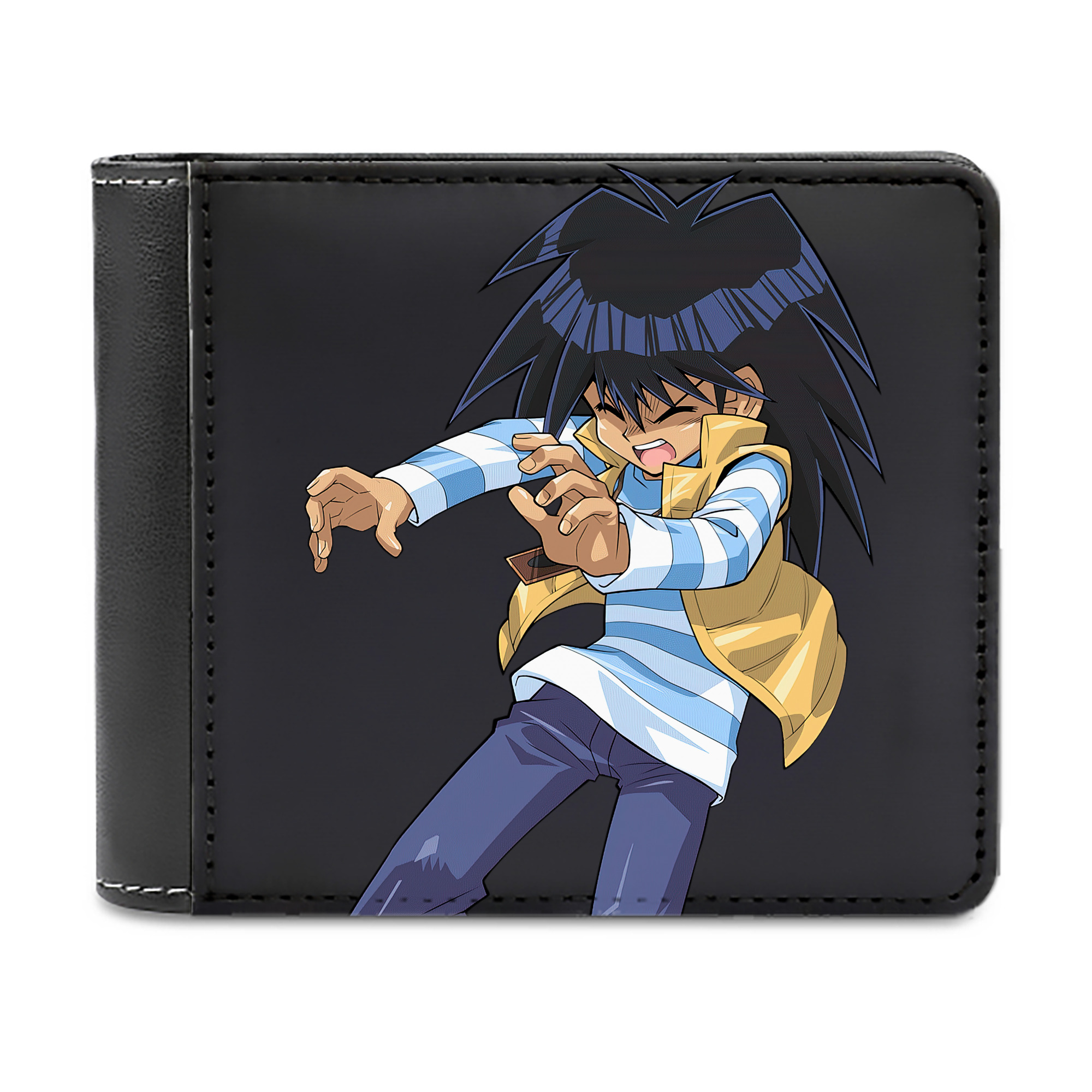 （画像用） 遊☆戯☆王 Yu-Gi-Oh! 二つ折り革財布