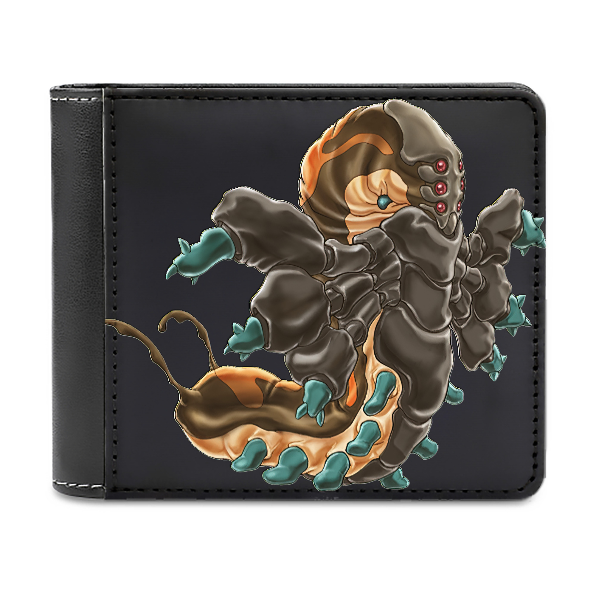 （画像用） 遊☆戯☆王 Yu-Gi-Oh! 二つ折り革財布