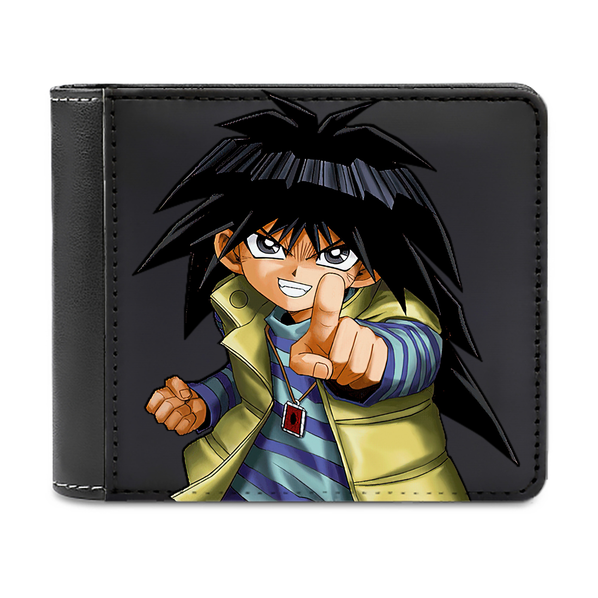 （画像用） 遊☆戯☆王 Yu-Gi-Oh! 二つ折り革財布