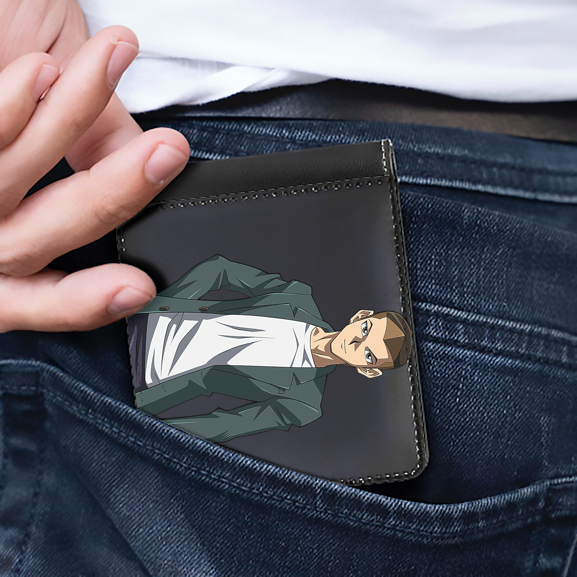 （画像用） 遊☆戯☆王 Yu-Gi-Oh! 二つ折り革財布