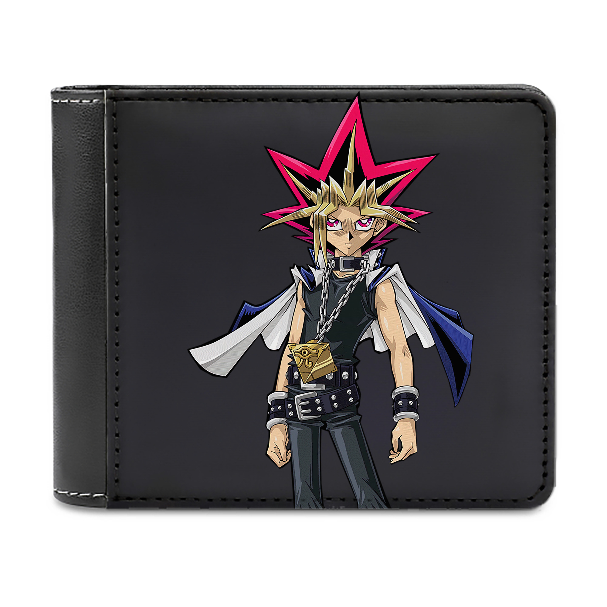 （画像用） 遊☆戯☆王 Yu-Gi-Oh! 二つ折り革財布