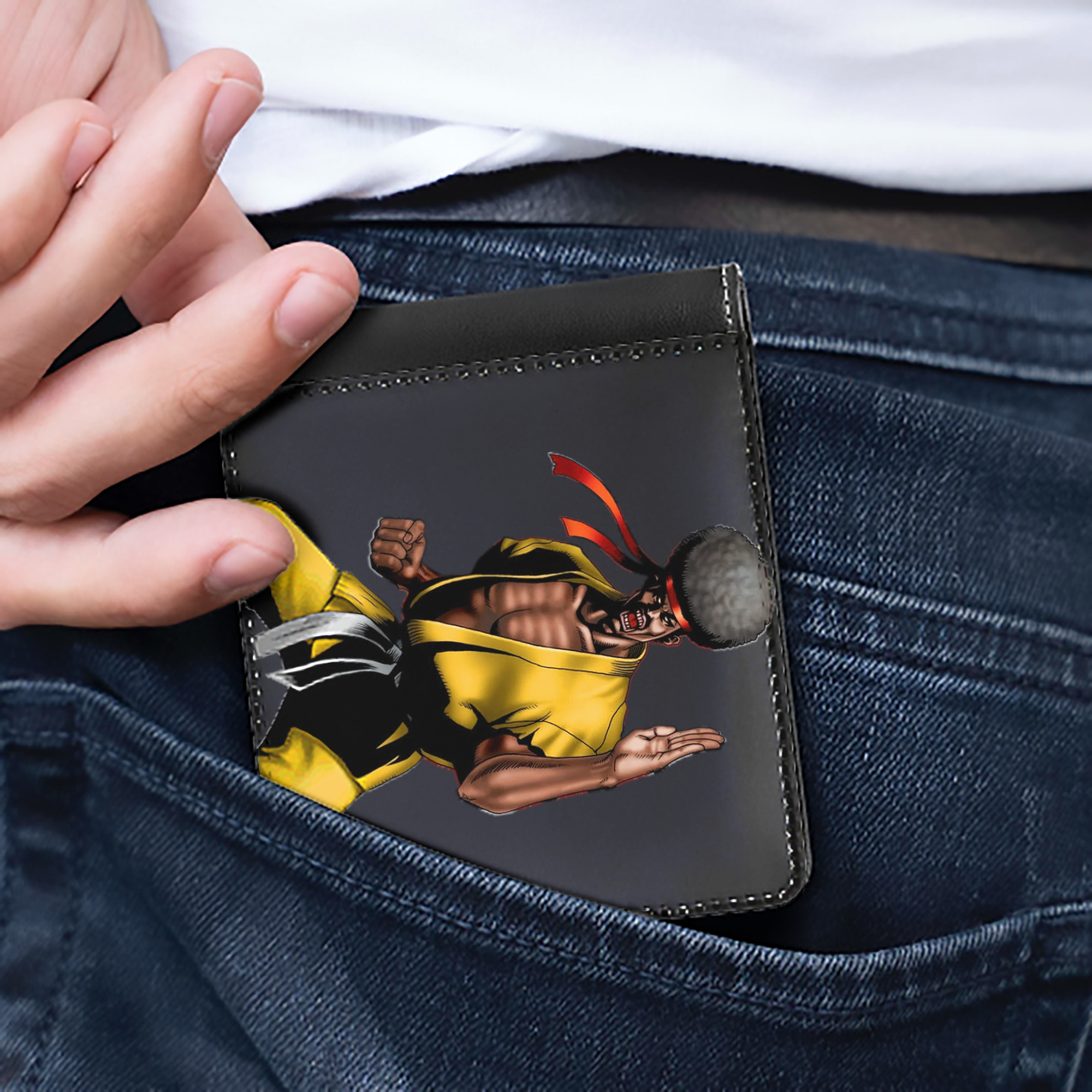（画像用） 遊☆戯☆王 Yu-Gi-Oh! 二つ折り革財布
