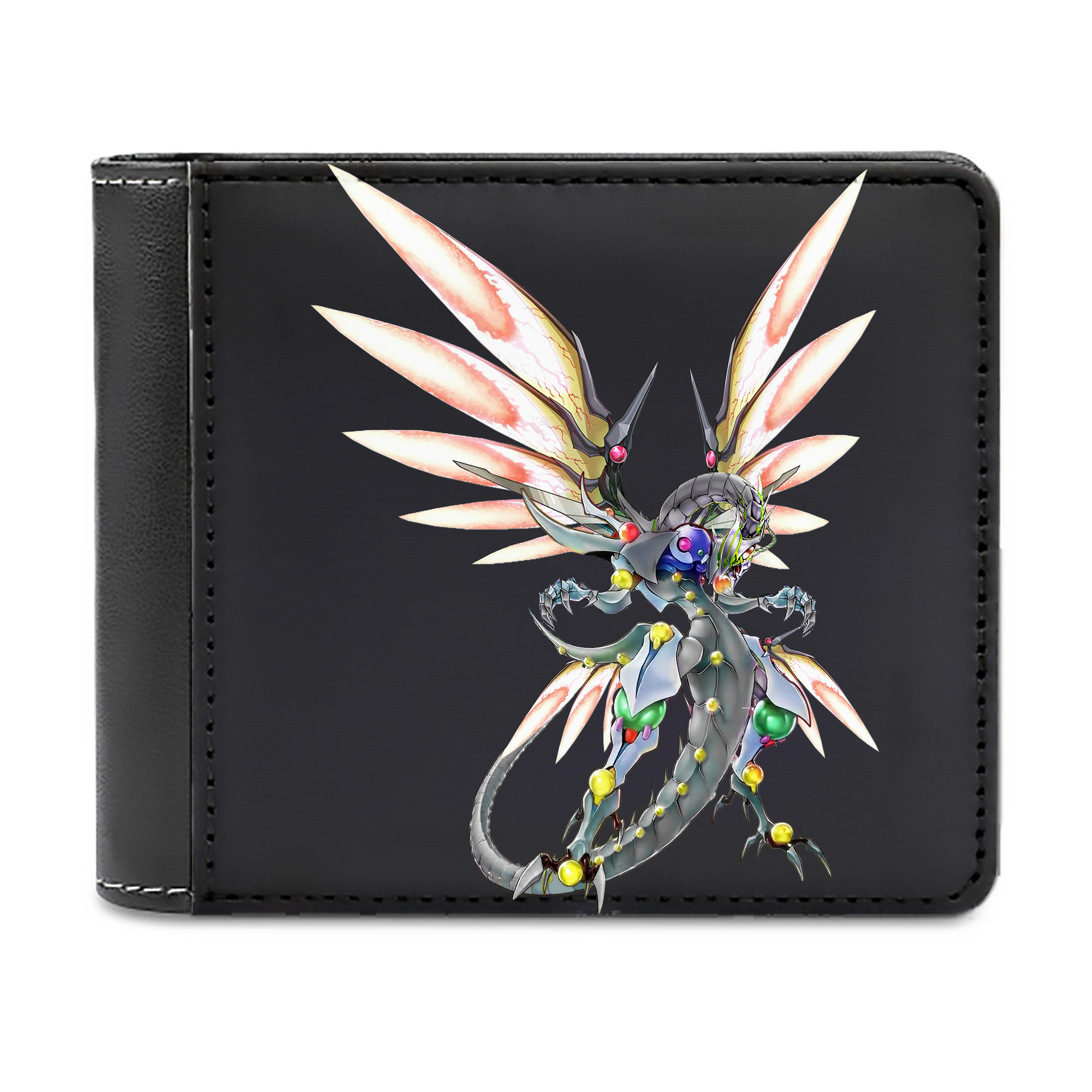 （画像用） 遊☆戯☆王 Yu-Gi-Oh! 二つ折り革財布