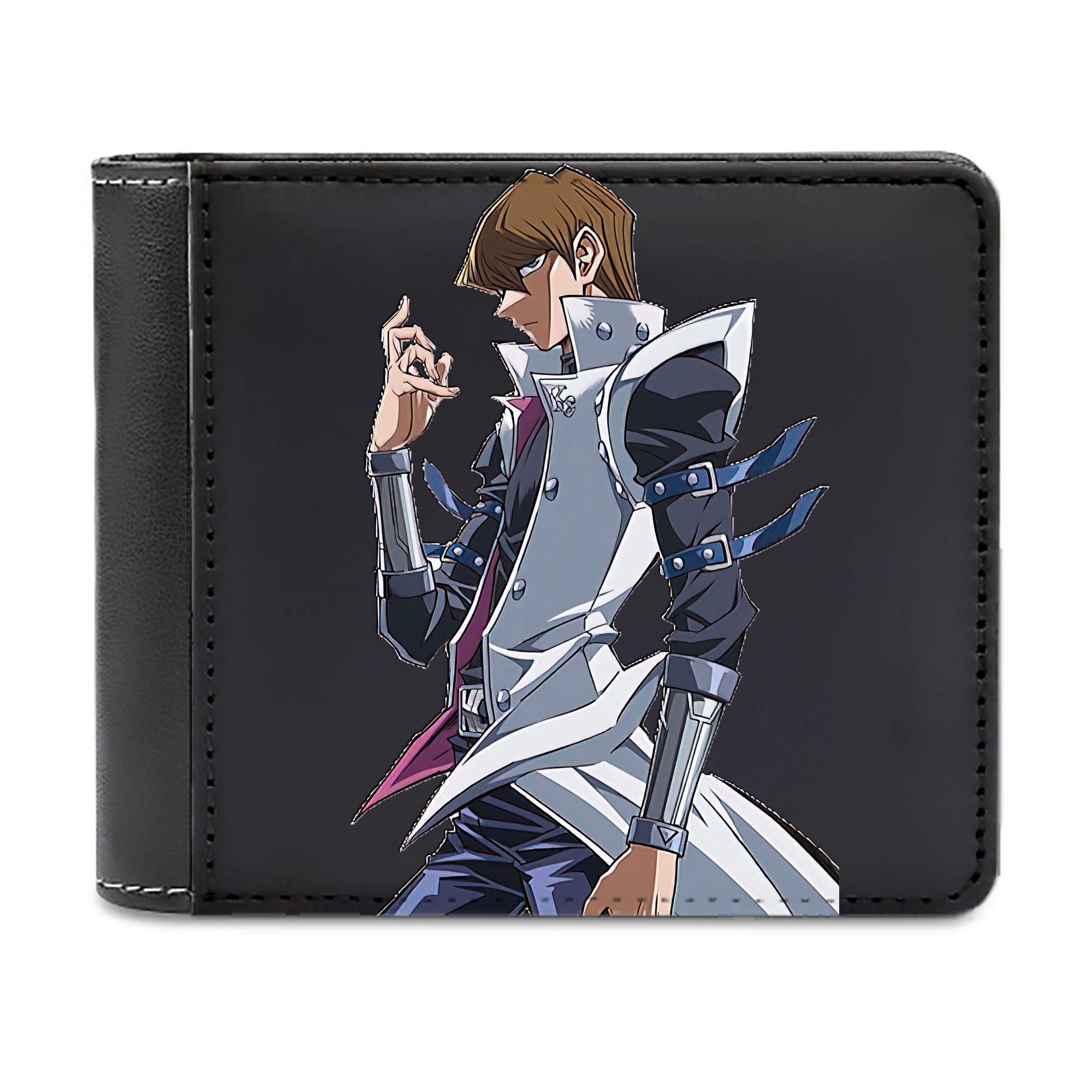 （画像用） 遊☆戯☆王 Yu-Gi-Oh! 二つ折り革財布