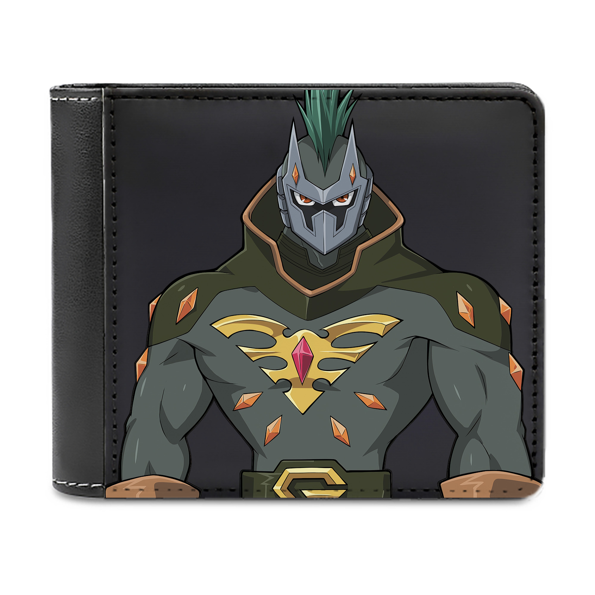 （画像用） 遊☆戯☆王 Yu-Gi-Oh! 二つ折り革財布