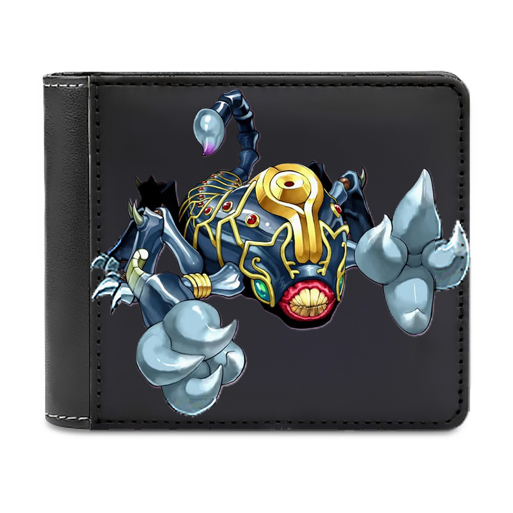 （画像用） 遊☆戯☆王 Yu-Gi-Oh! 二つ折り革財布