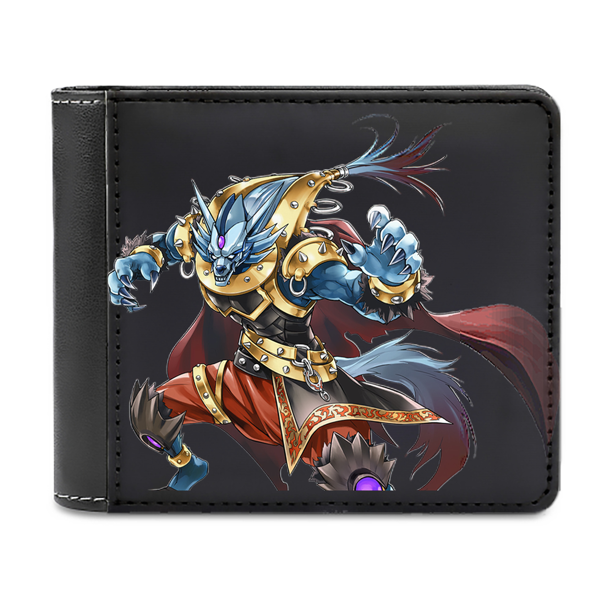 （画像用） 遊☆戯☆王 Yu-Gi-Oh! 二つ折り革財布