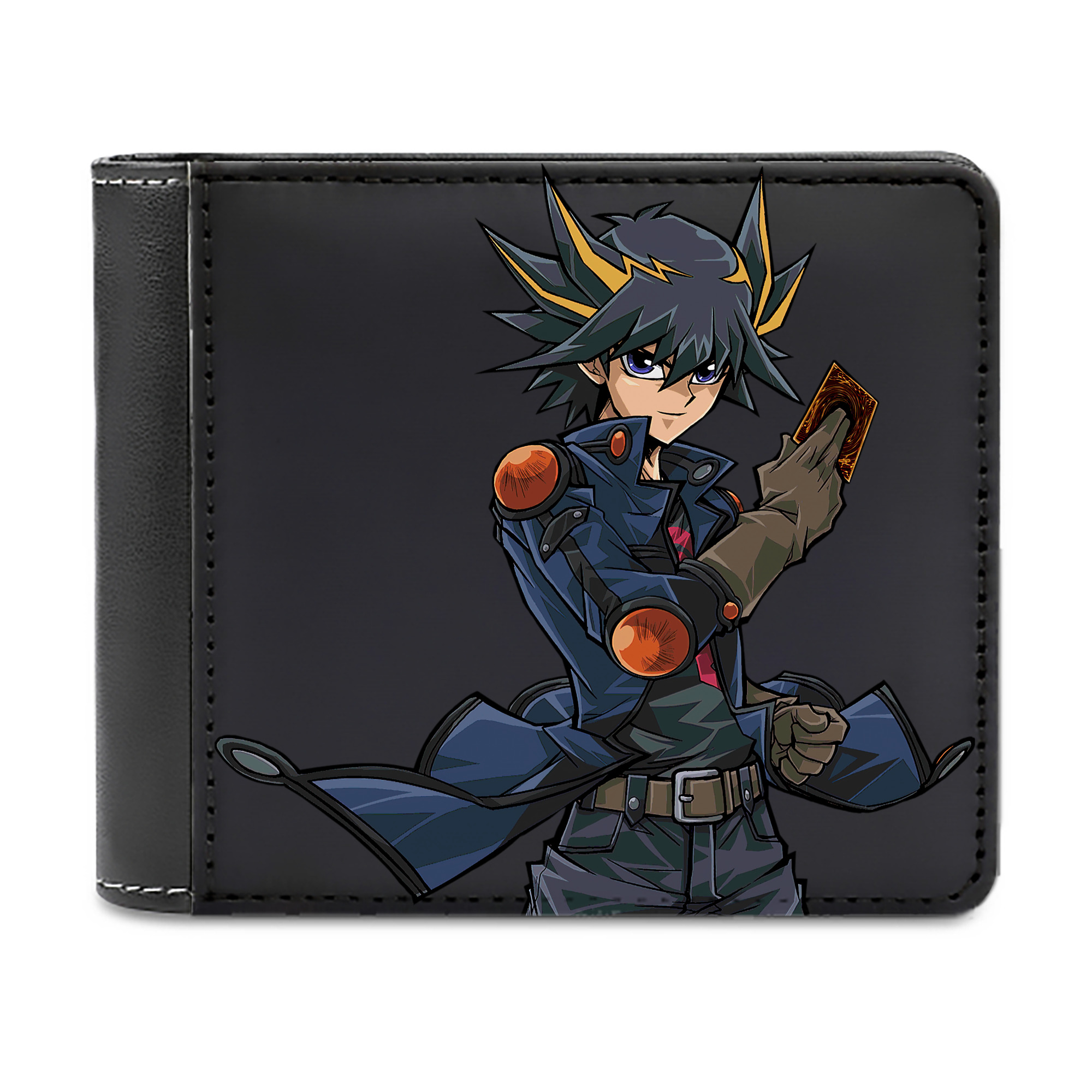 （画像用） 遊☆戯☆王 Yu-Gi-Oh! 二つ折り革財布