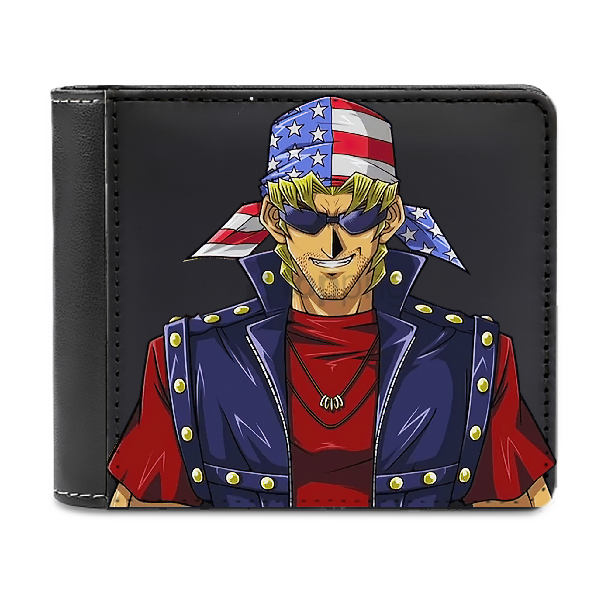 （画像用） 遊☆戯☆王 Yu-Gi-Oh! 二つ折り革財布